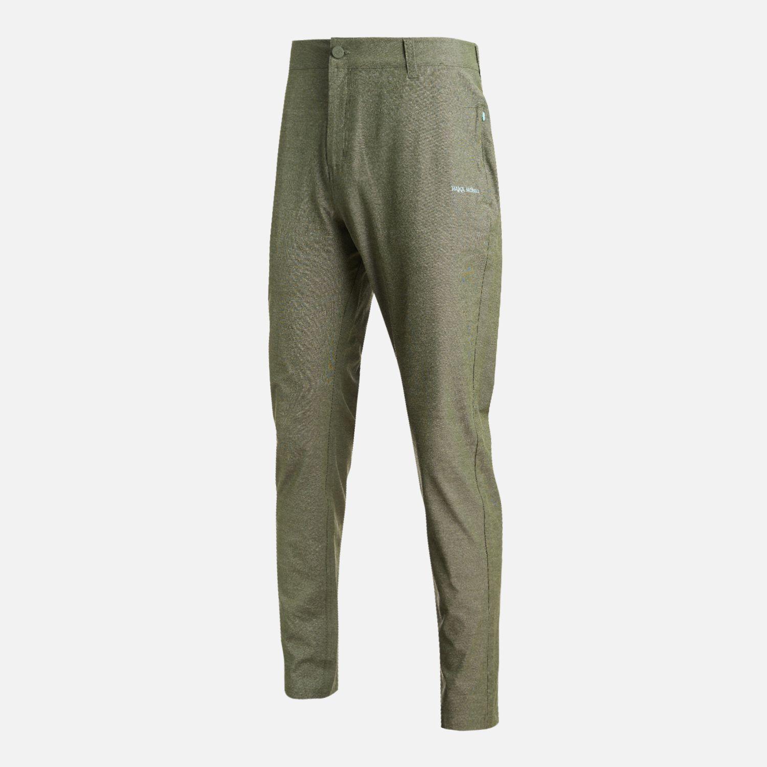Pantalon Hombre Comoando Slim Verde Grisaceo Haka Honu-0