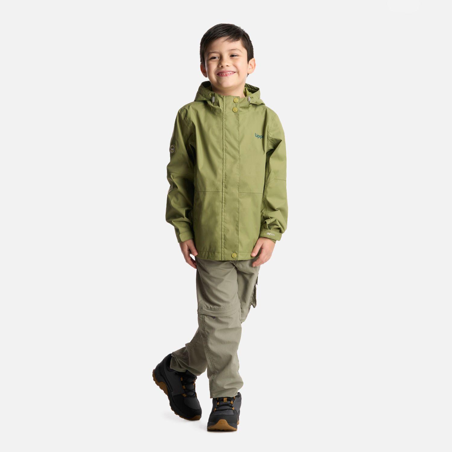 Chaqueta Niño Blizzard B-Dry Hoody Jacket Verde Lippi-5