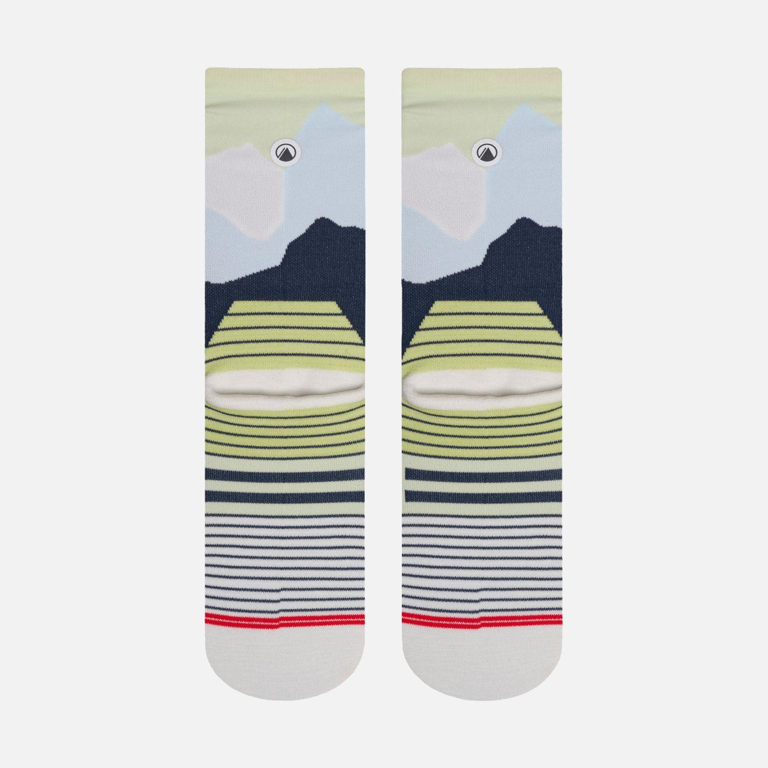 Calcetines Mujer Andes Run Socks Mid Azul Marino Lippi V26-2