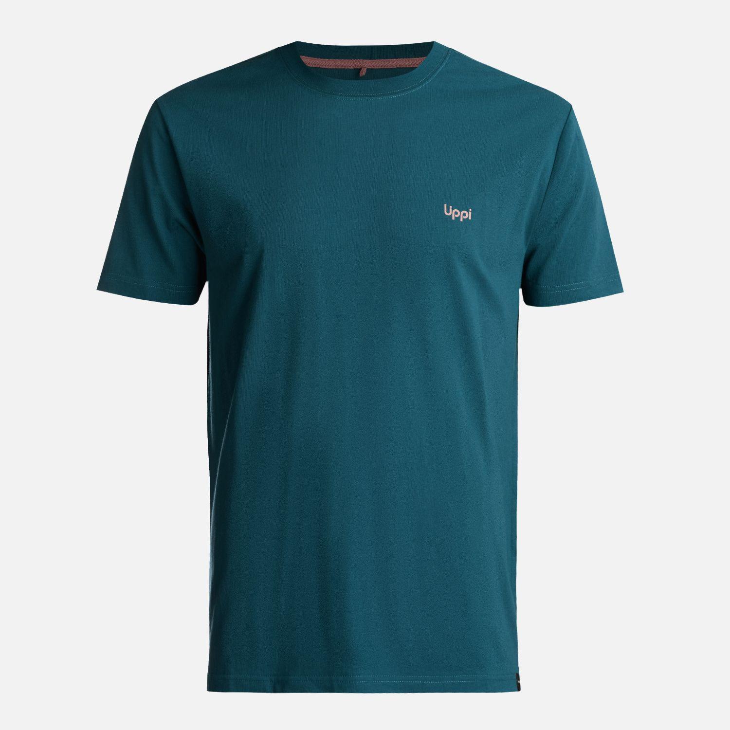 Polera Hombre Travel Fox T-Shirt Petroleo Lippi-0