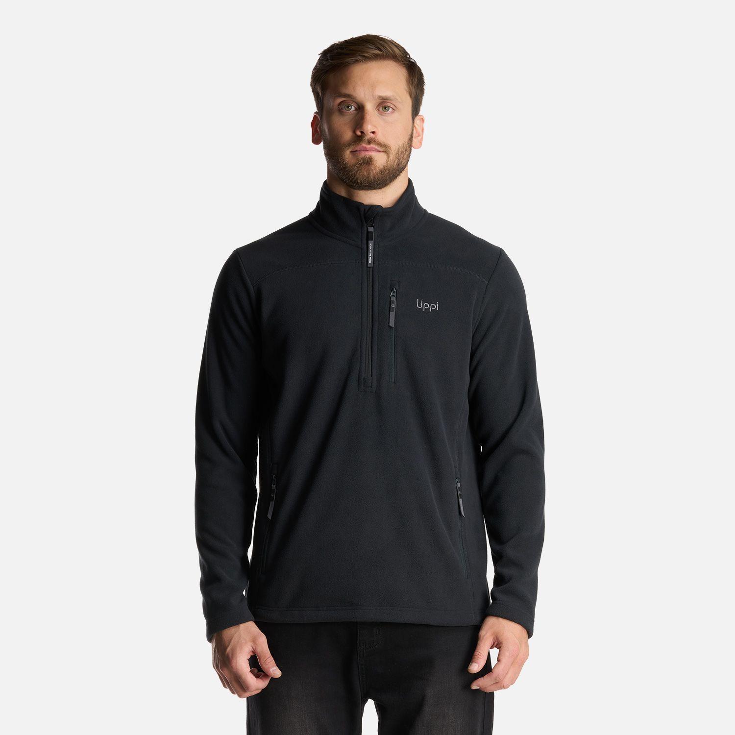 Chaqueta Hombre Paicavi Therm-Pro 14 Zip Jacket Negro Lippi I24-1