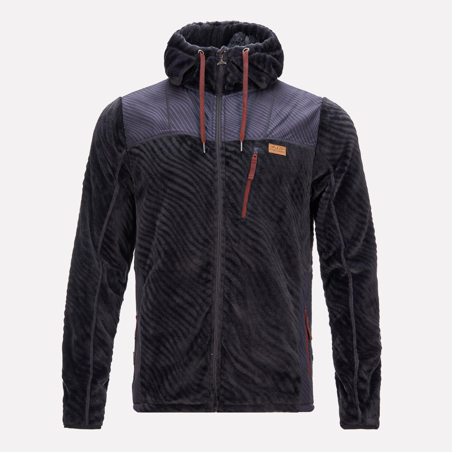 Poleron Hombre Polaroid Negro Haka Honu I22-0