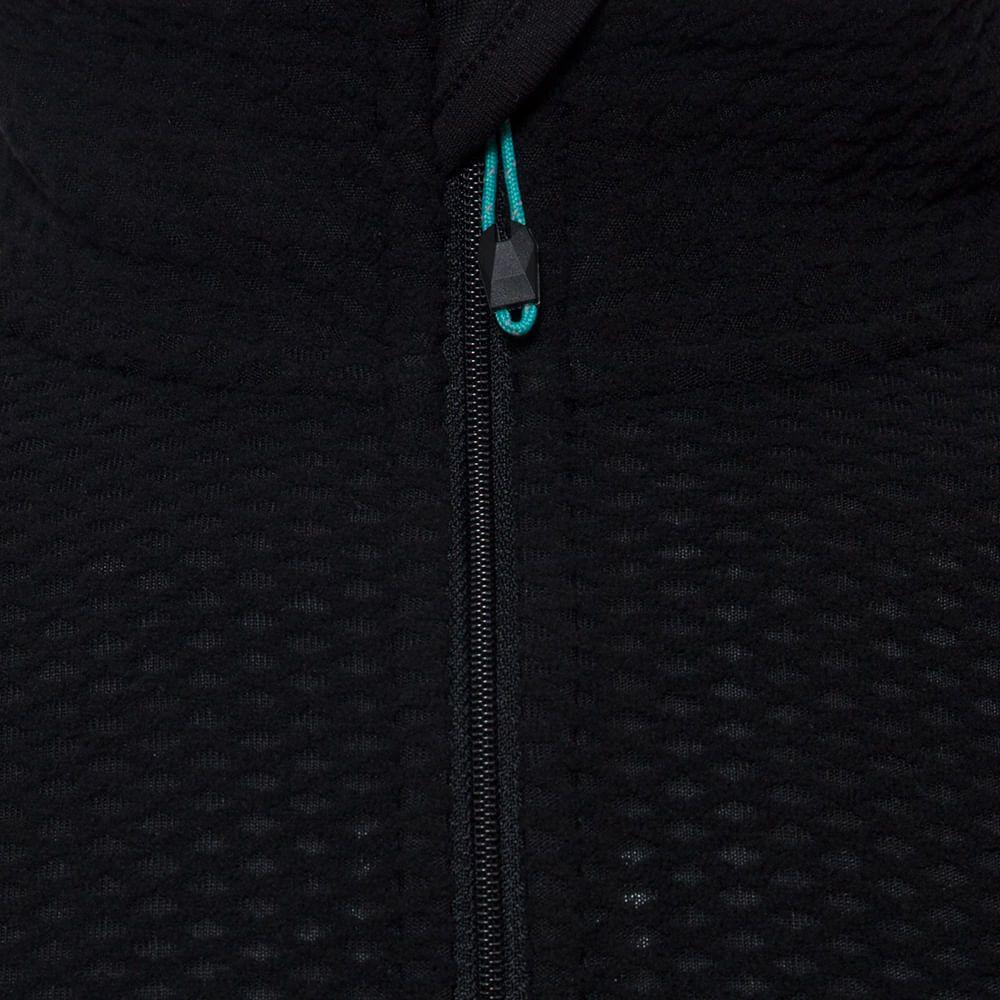 Poleron Hombre Jacaranda Nano-F 14 Zip Negro Lippi V18-2