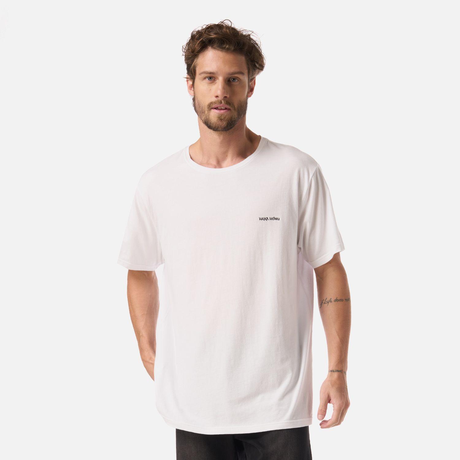 Polera Hombre Haka Blanco Haka Honu V26-0