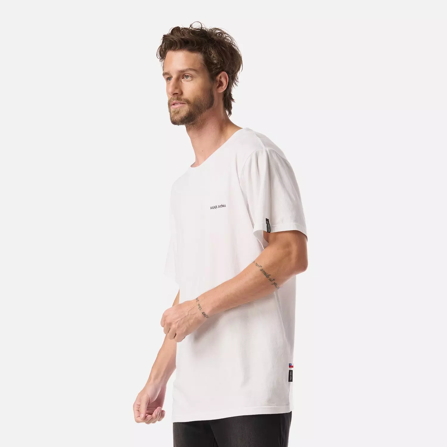 Polera Hombre Haka Blanco Haka Honu V26-2