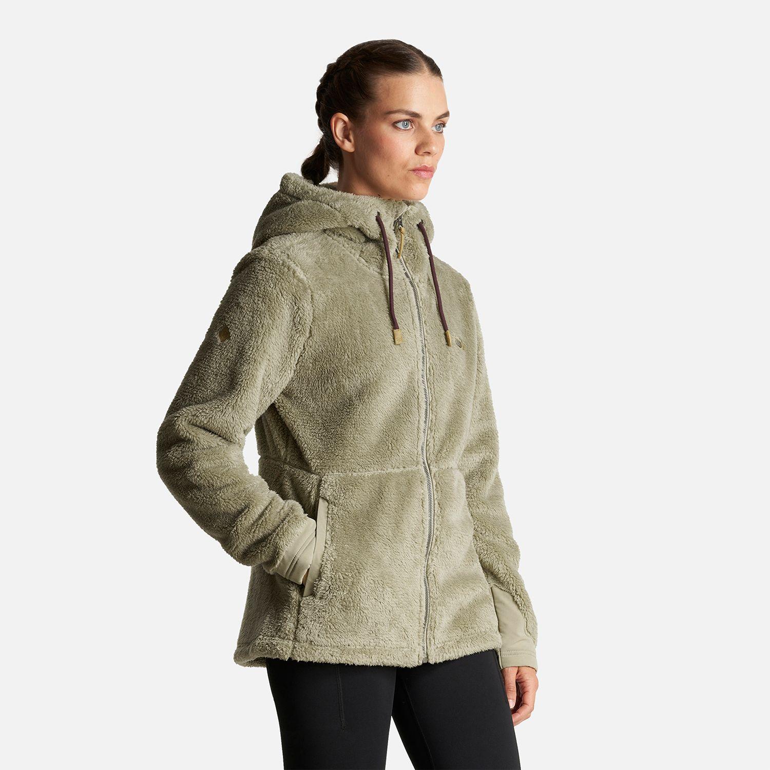 Chaqueta Mujer Bear Shaggy-Pro Hoody Jacket Verde Grisaceo Lippi-2