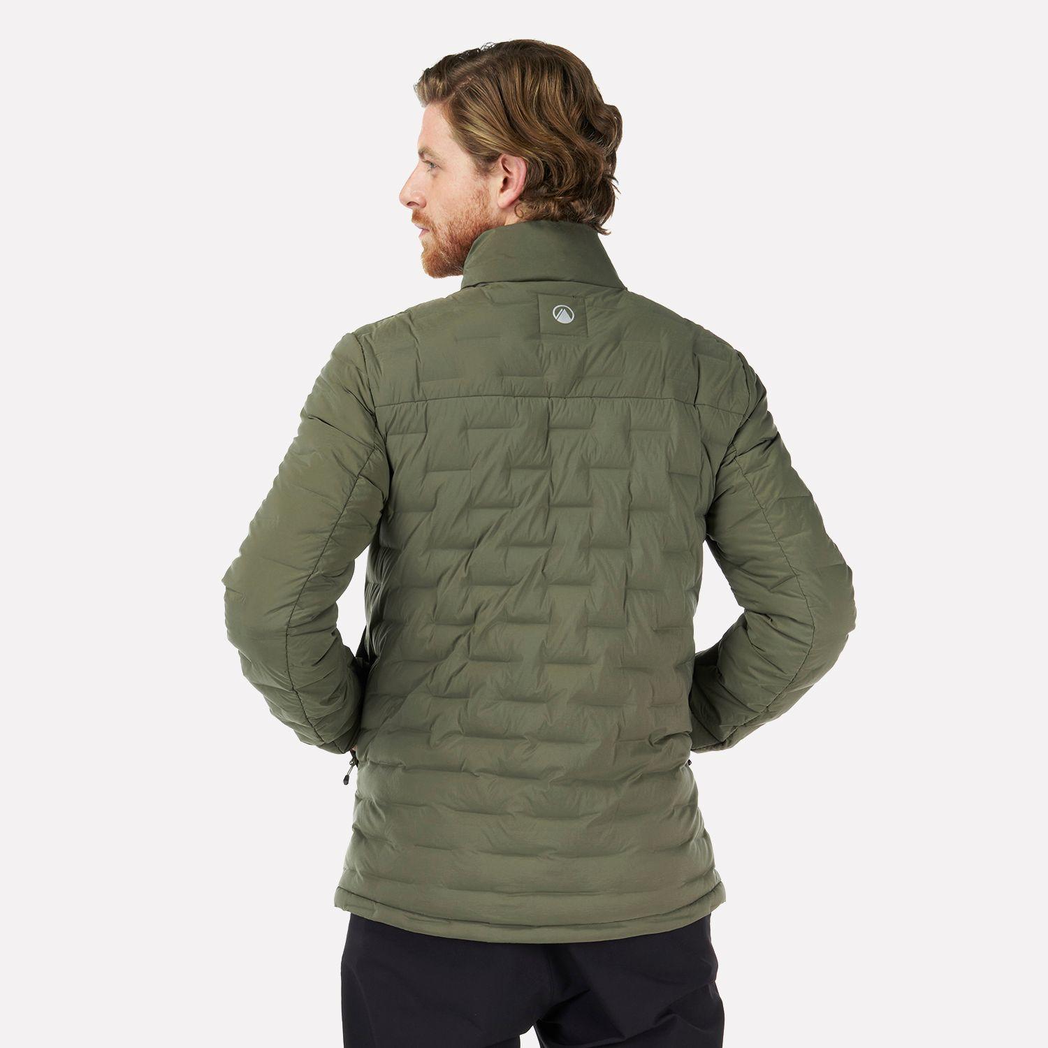 Chaqueta Hombre Ultimate Stretch Down Jacket Verde Musgo Lippi-2