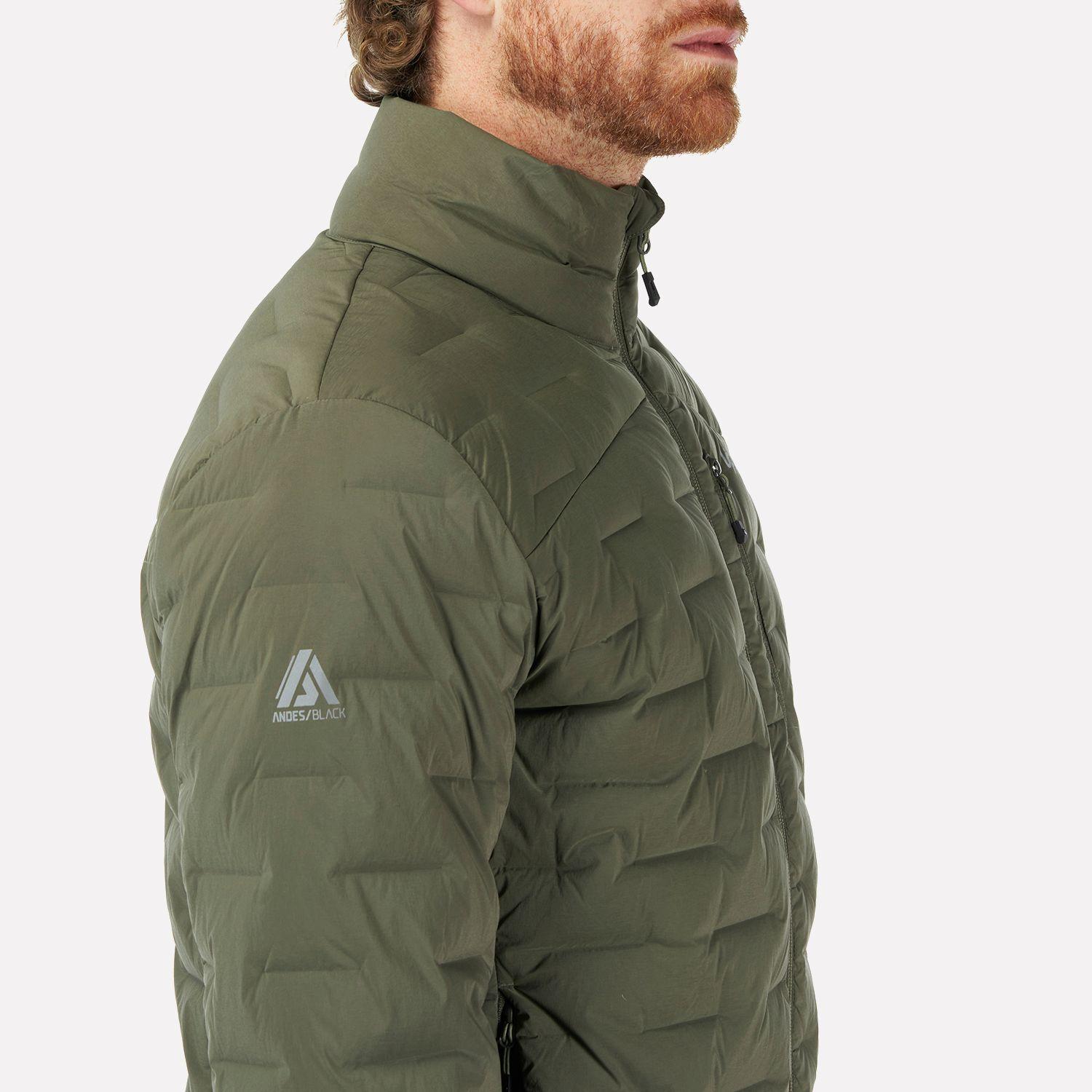 Chaqueta Hombre Ultimate Stretch Down Jacket Verde Musgo Lippi-4