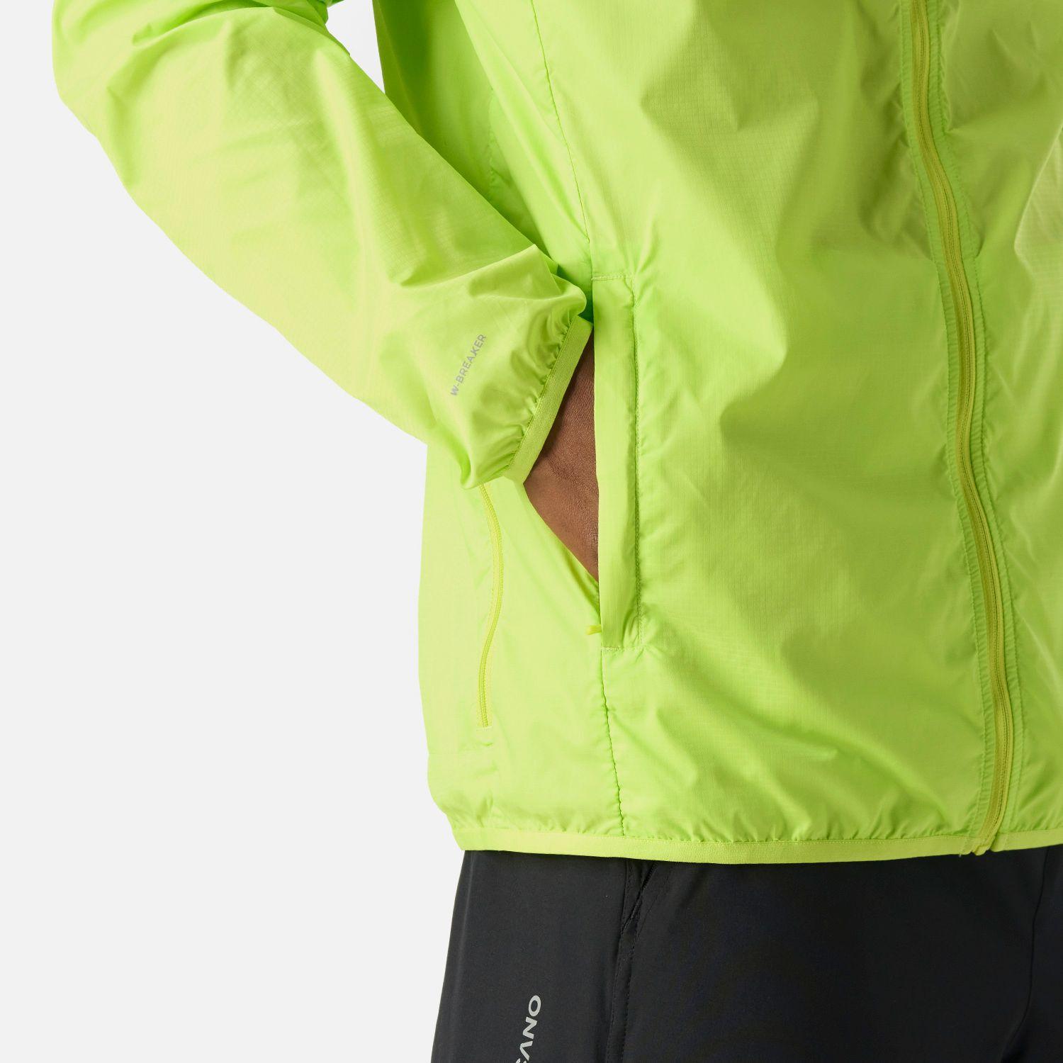 Chaqueta Hombre Built To Move Windbreaker Jacket Verde Lima Vulcano-5