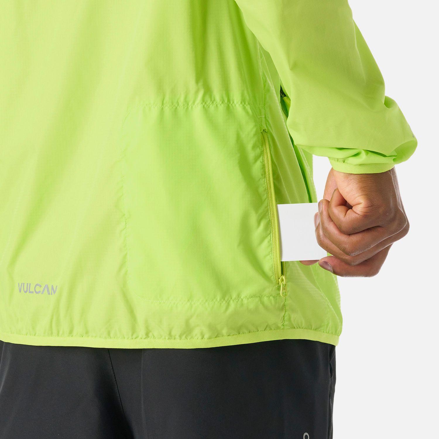 Chaqueta Hombre Built To Move Windbreaker Jacket Verde Lima Vulcano-7
