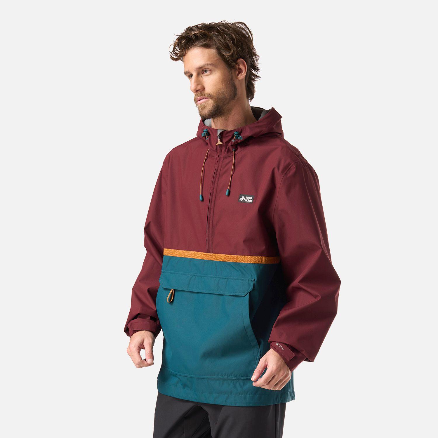 Chaqueta Hombre Viento Norte 14 Zip Burdeo Haka Honu V26-1