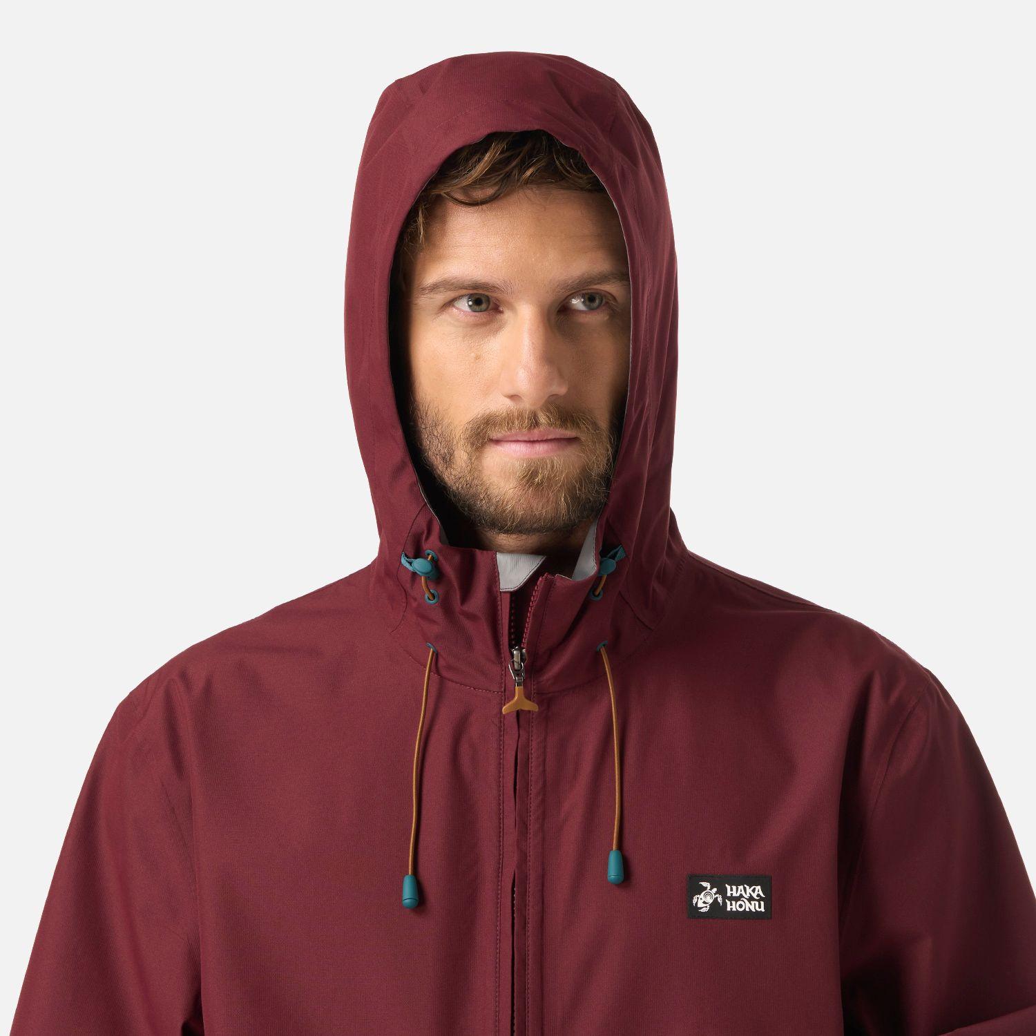 Chaqueta Hombre Viento Norte 14 Zip Burdeo Haka Honu V26-3