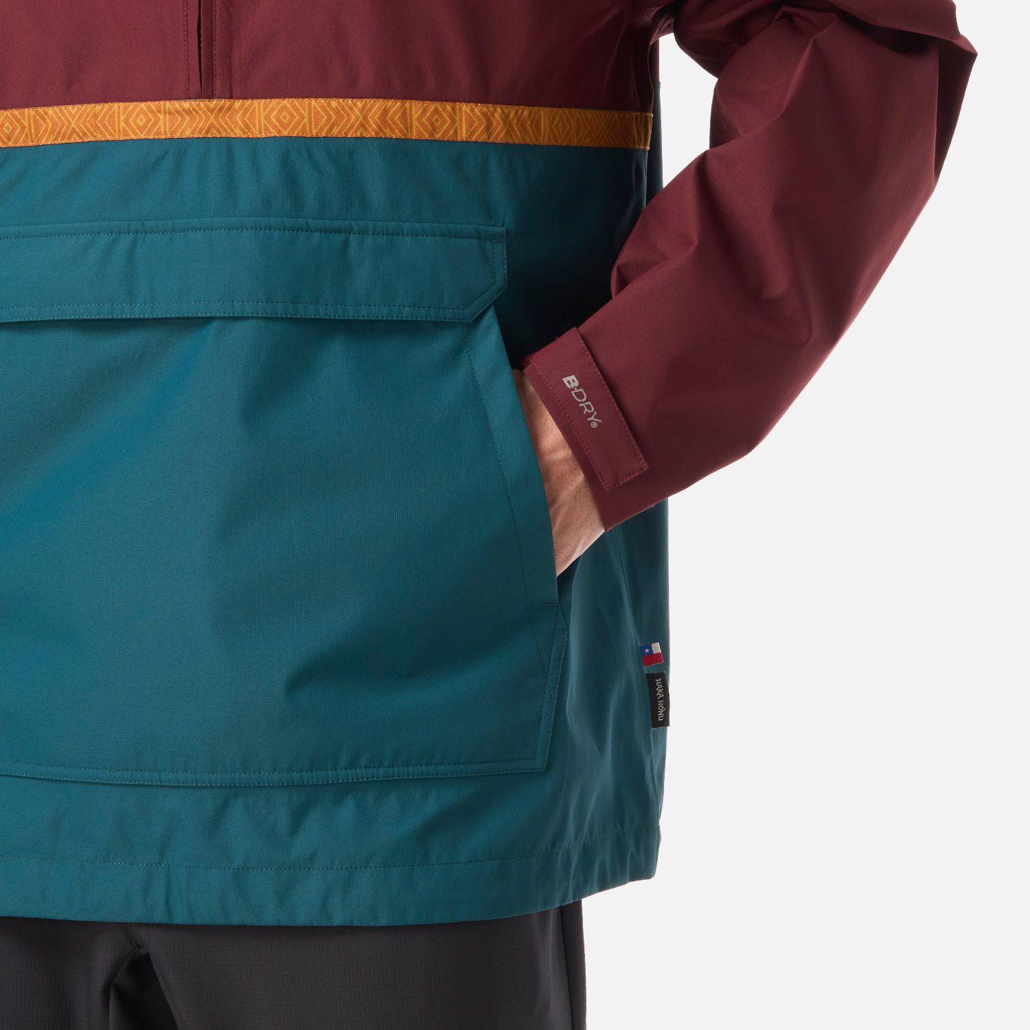 Chaqueta Hombre Viento Norte 14 Zip Burdeo Haka Honu V26-5