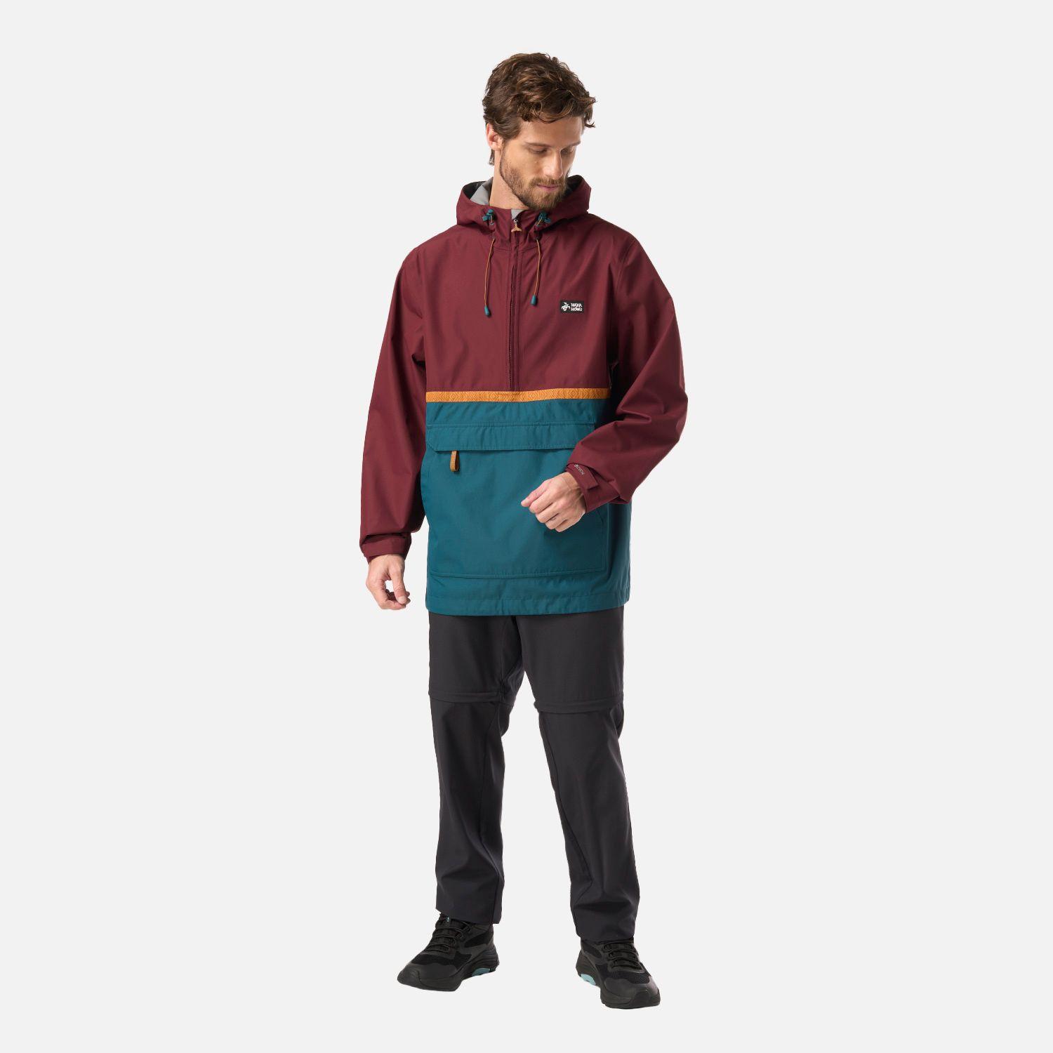 Chaqueta Hombre Viento Norte 14 Zip Burdeo Haka Honu V26-7