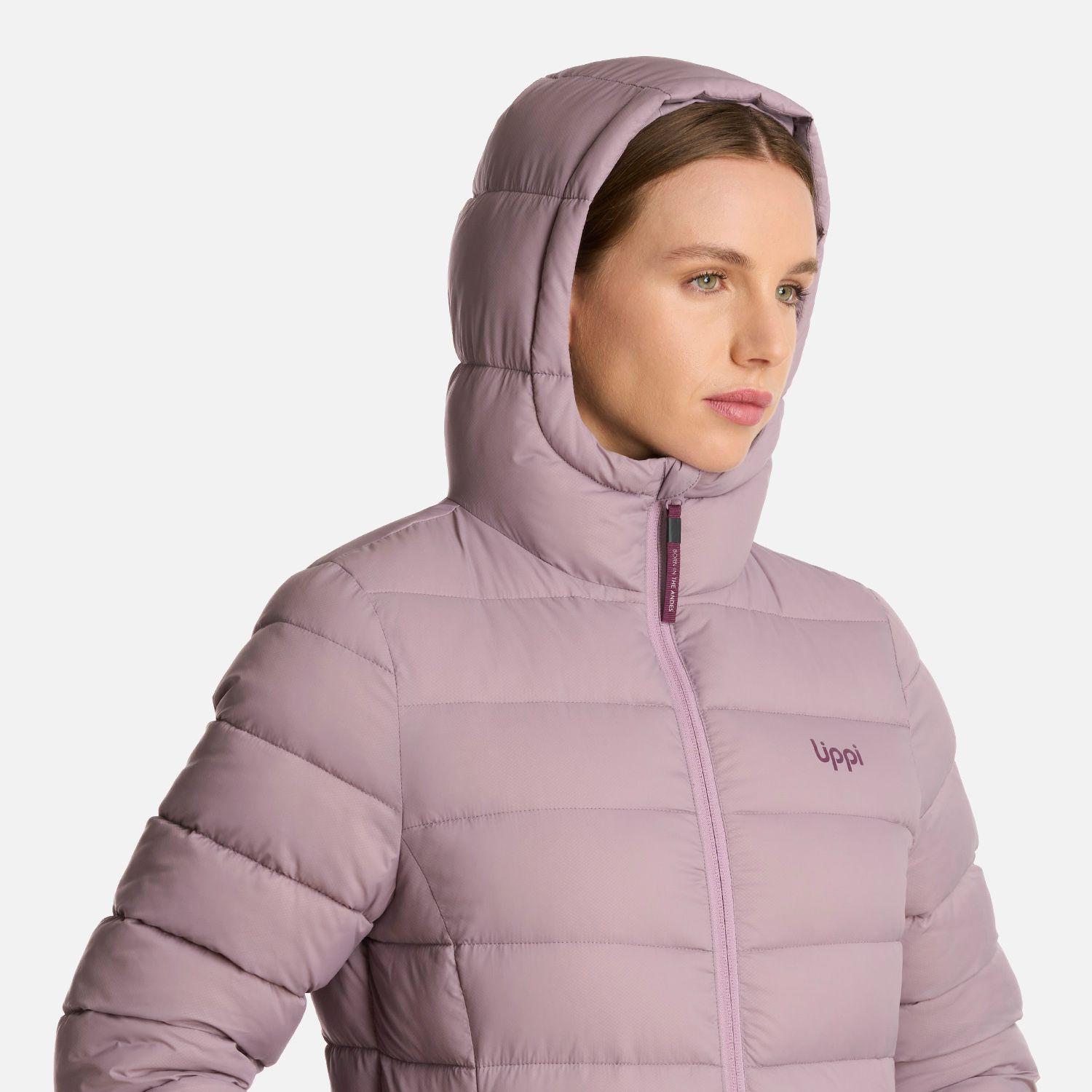 Chaqueta Mujer Warm Day Steam-pro Hoody Jacket Malva Lippi-3
