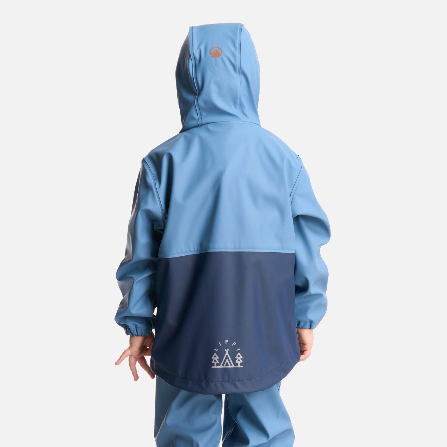 Chaqueta Niño Muddy B-Dry Hoody Jacket Azul Grisaceo Lippi-3