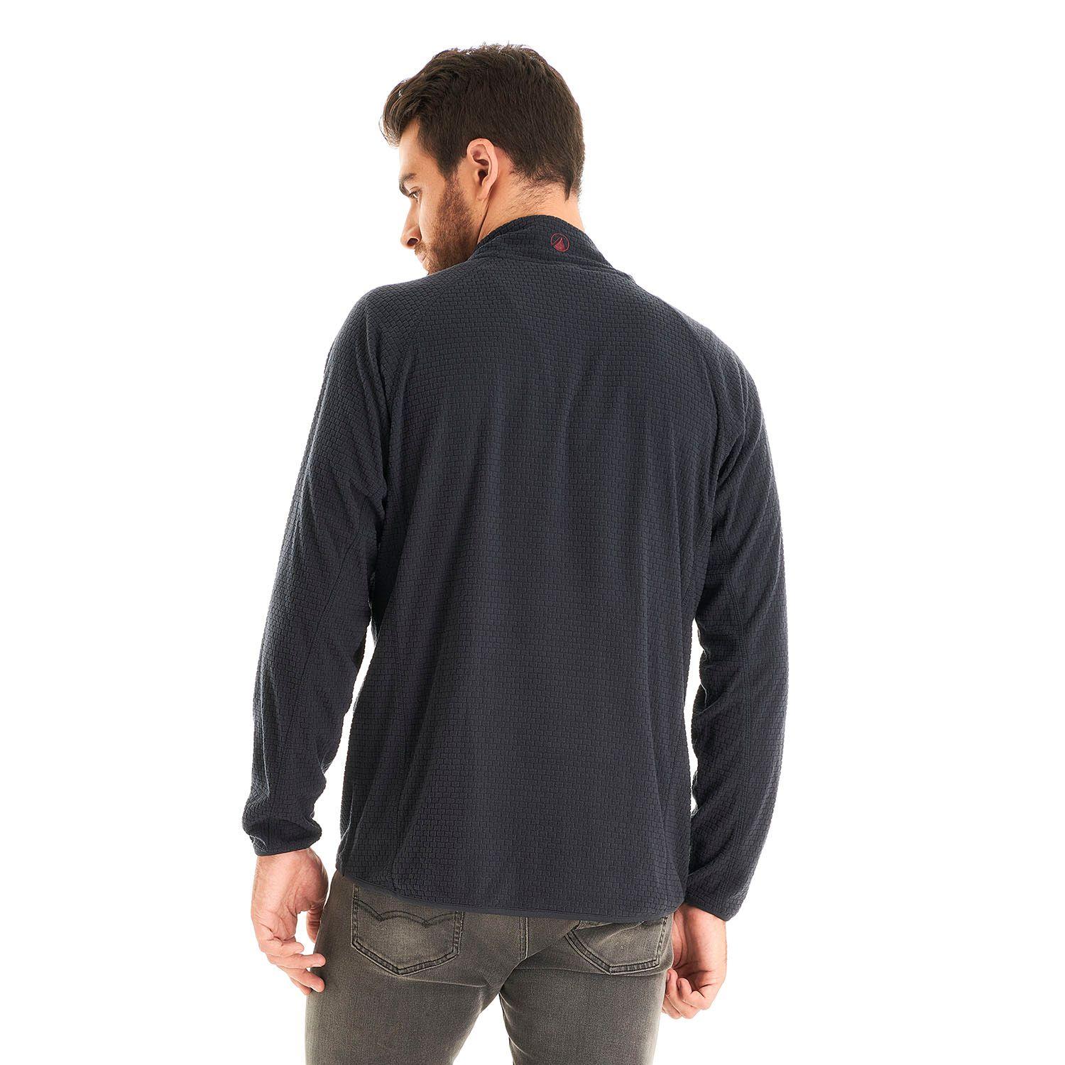 Poleron Hombre Jacaranda Nano-F 14 Zip Azul Marino Lippi V23-5