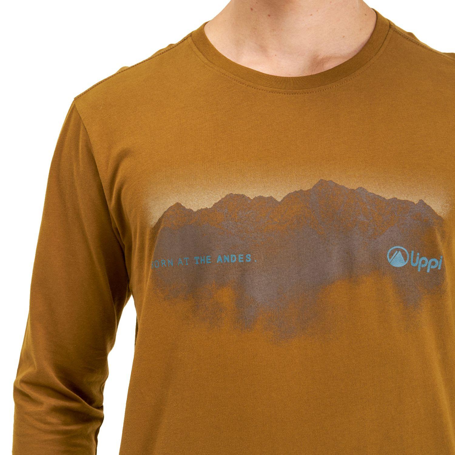 Polera Hombre Border Long Sleeve T-Shirt Turquesa Oscuro Lippi-4