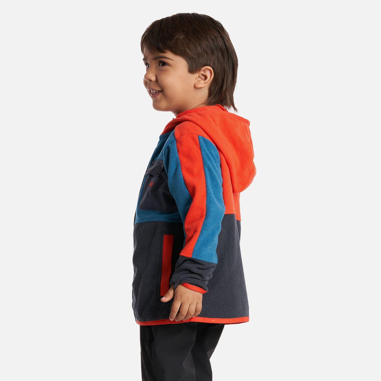 Poleron Niño FirePlace Hoody Sweatshirt Azul Lippi-2