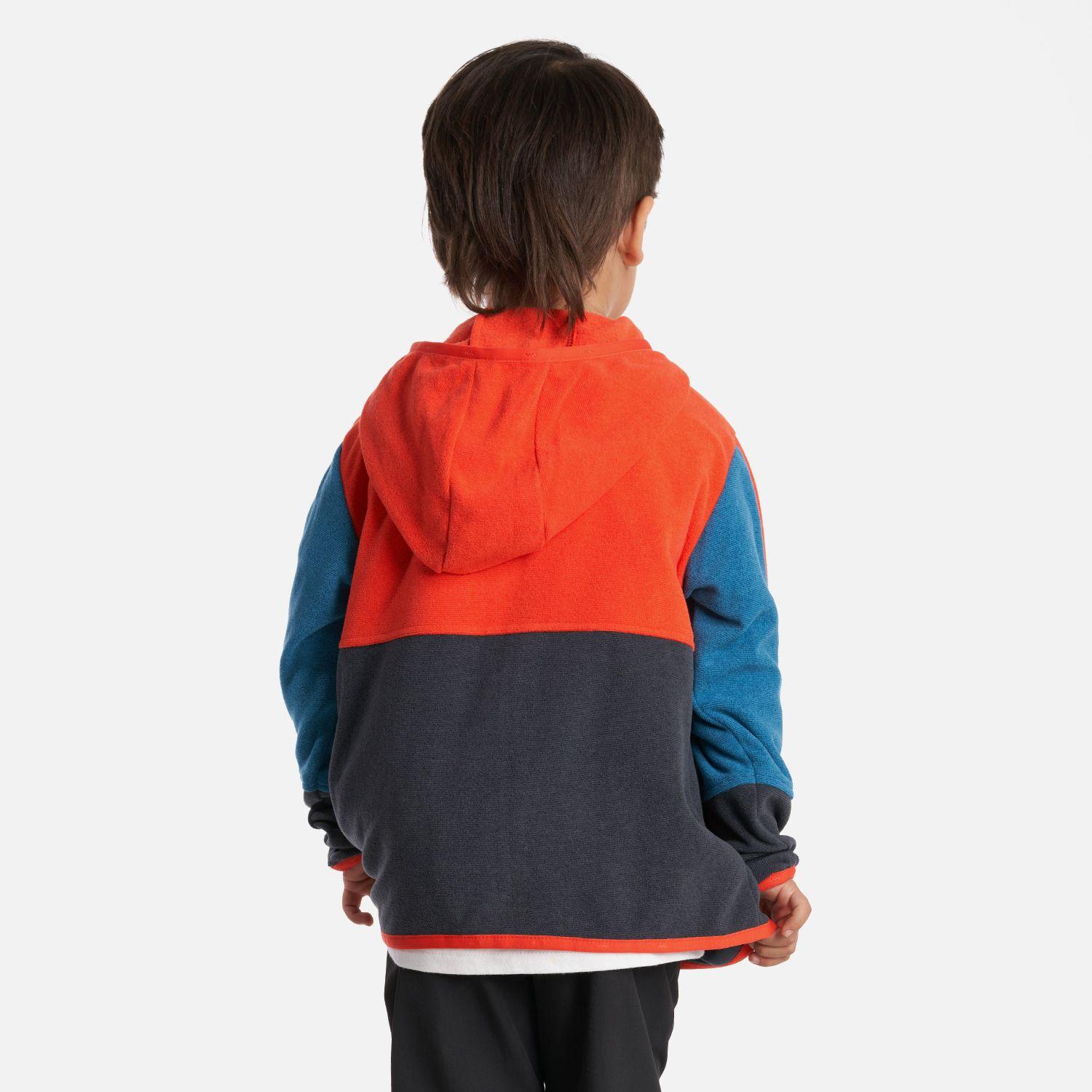 Poleron Niño FirePlace Hoody Sweatshirt Azul Lippi-3