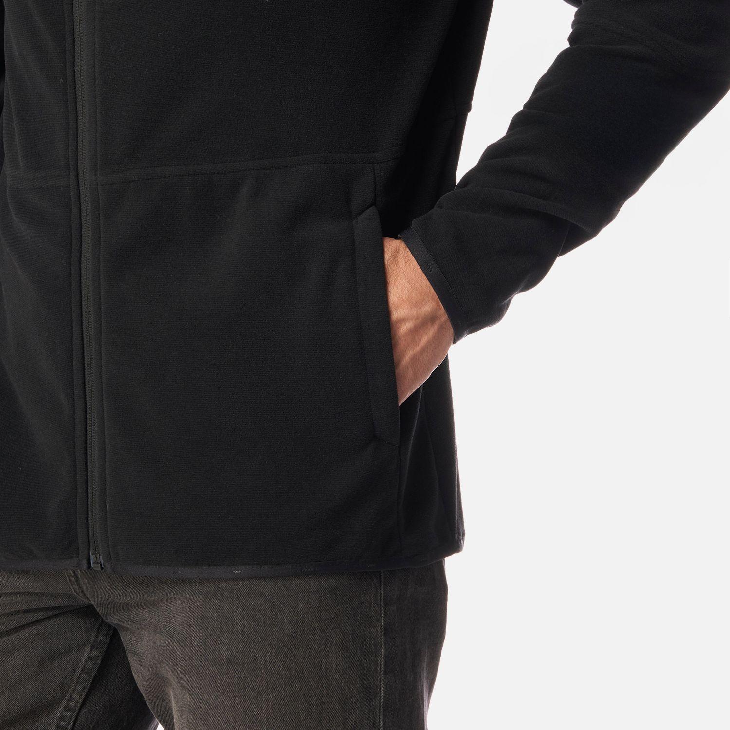 Polar Hombre Stripes Nano-F Full Zip Hoody Negro Lippi I26-4