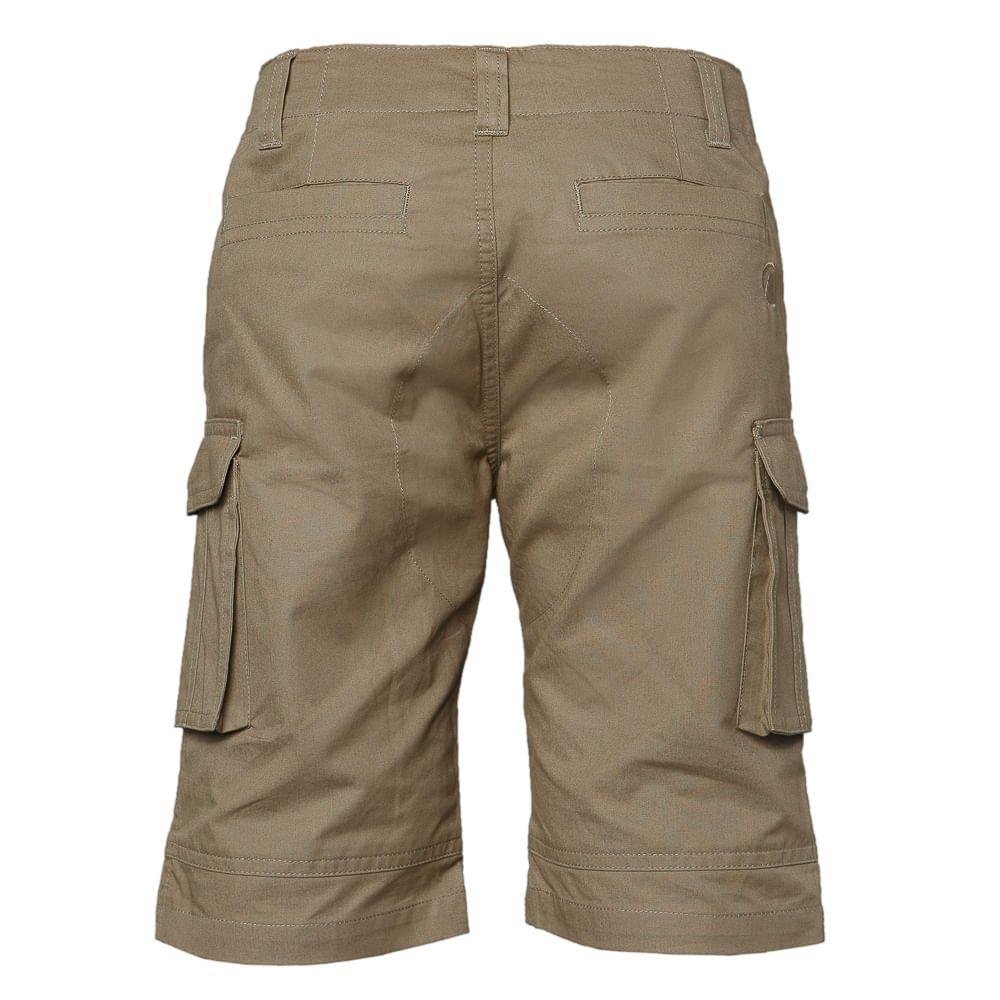 Short Niño Travel Time Shorts Verde Militar Lippi-2