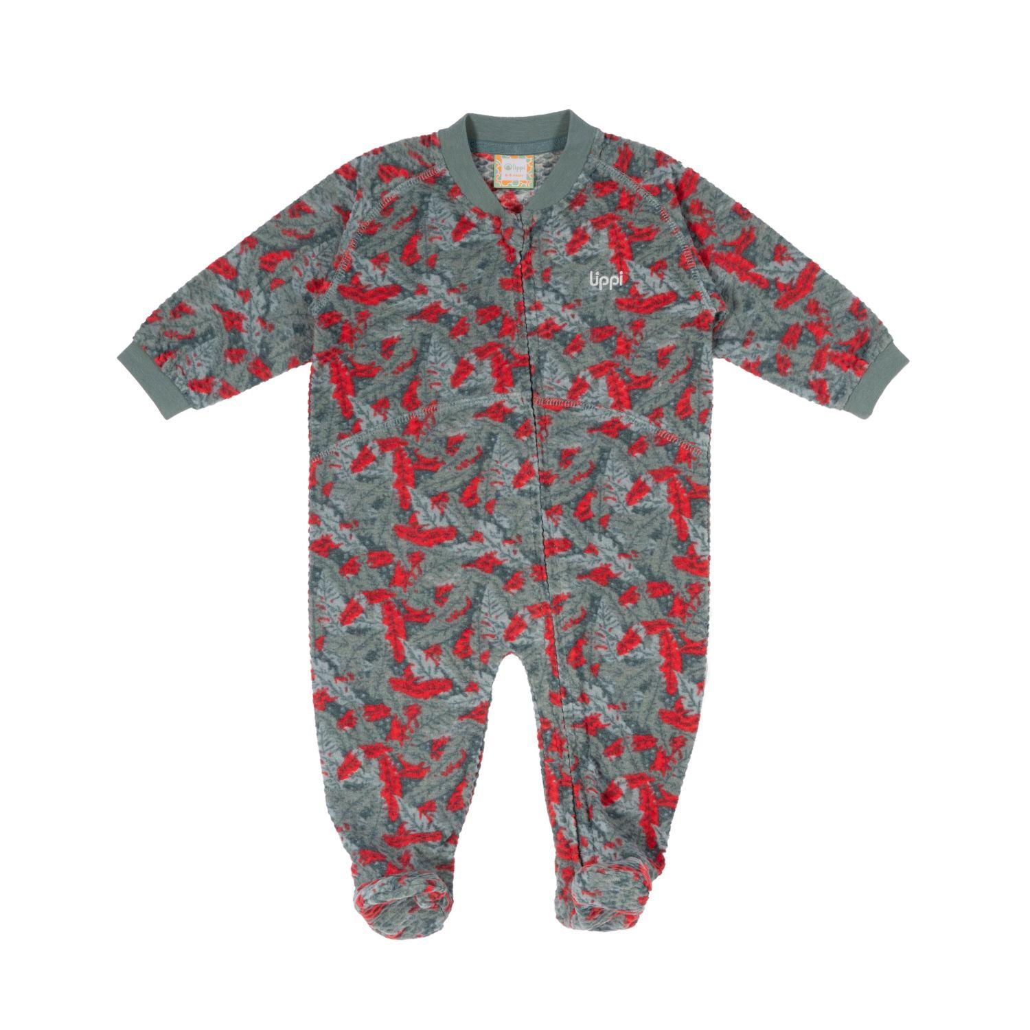 Enterito Unisex Saltamontes Nano-F Full Zip Onesie Print Jade Lippi-0