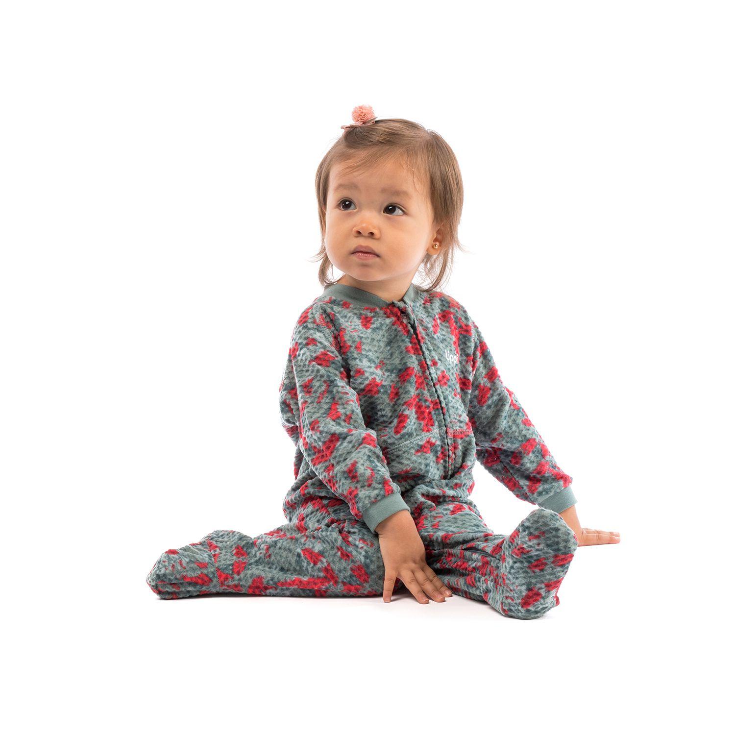 Enterito Unisex Saltamontes Nano-F Full Zip Onesie Print Jade Lippi-2