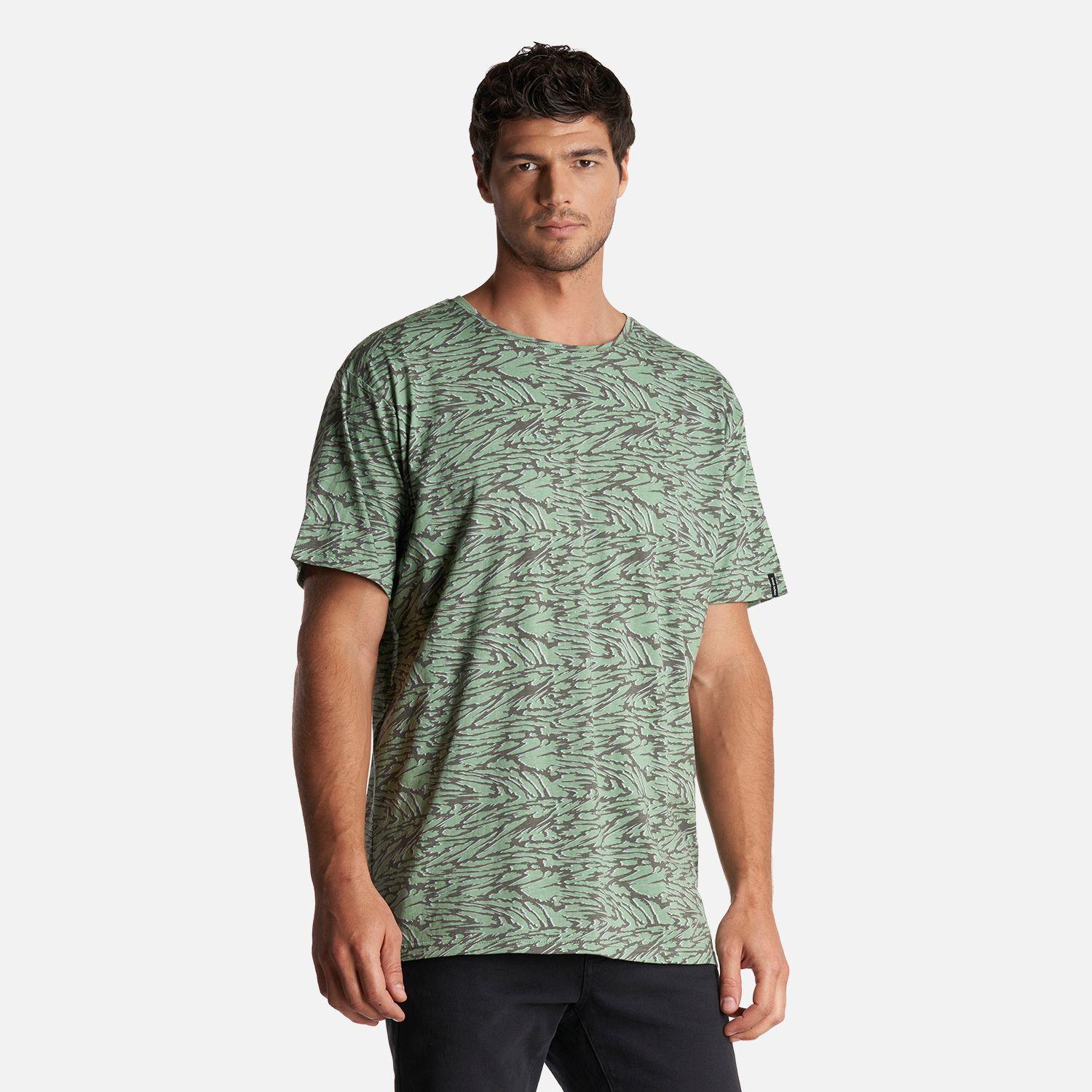 Polera Hombre Frecuencia Verde Oliva Haka Honu-2