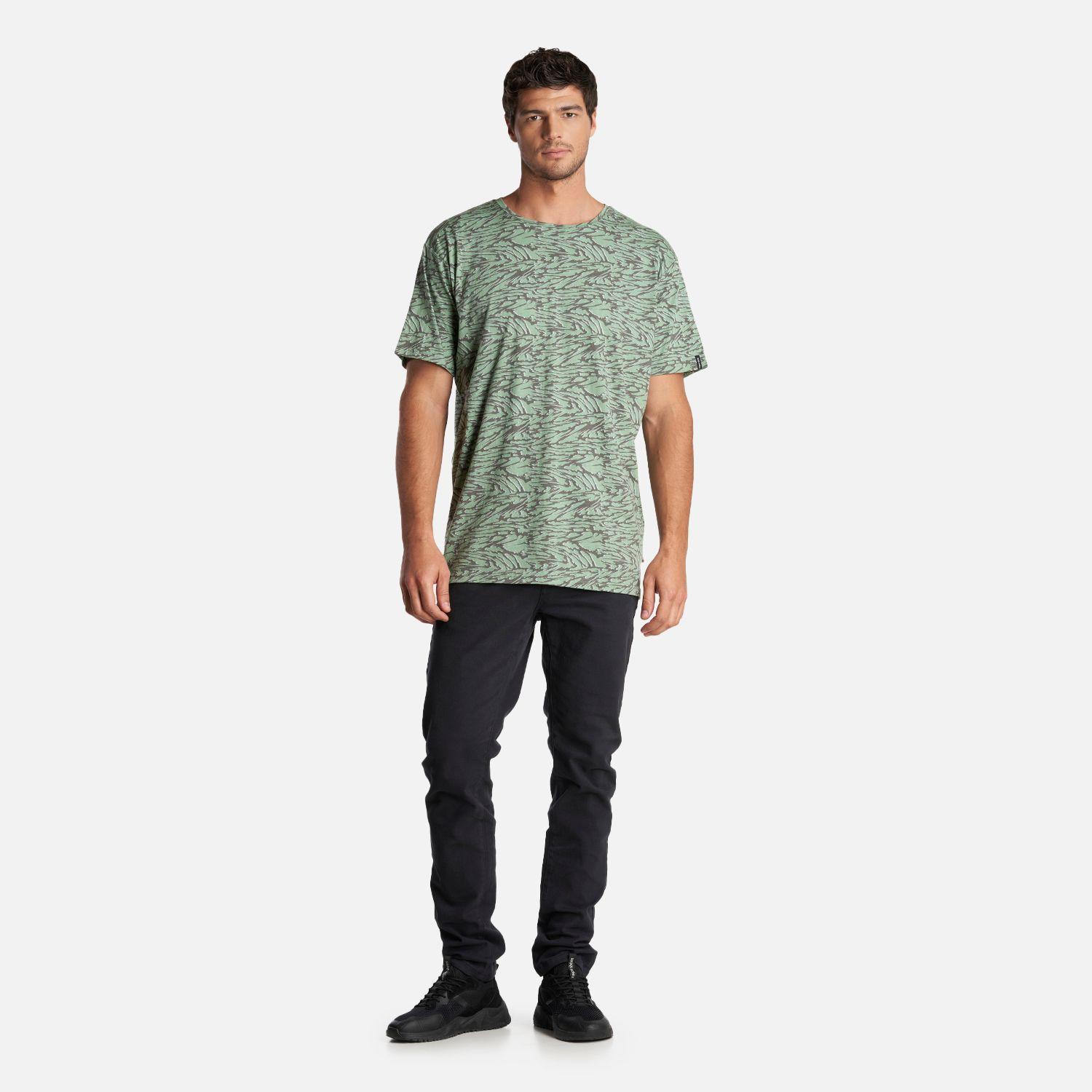 Polera Hombre Frecuencia Verde Oliva Haka Honu-5