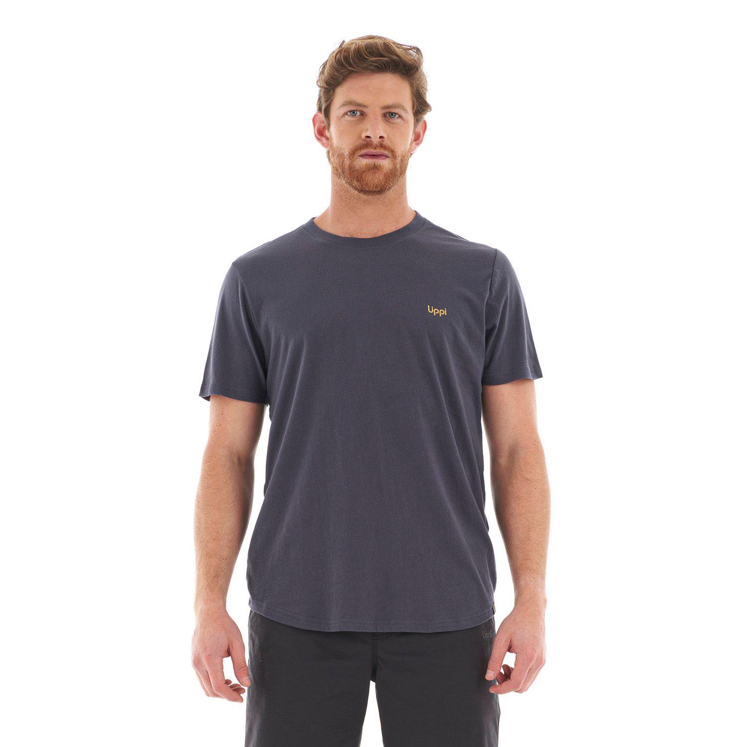 Polera Hombre Road Trip UV-Stop T-Shirt Azul Piedra Lippi-1