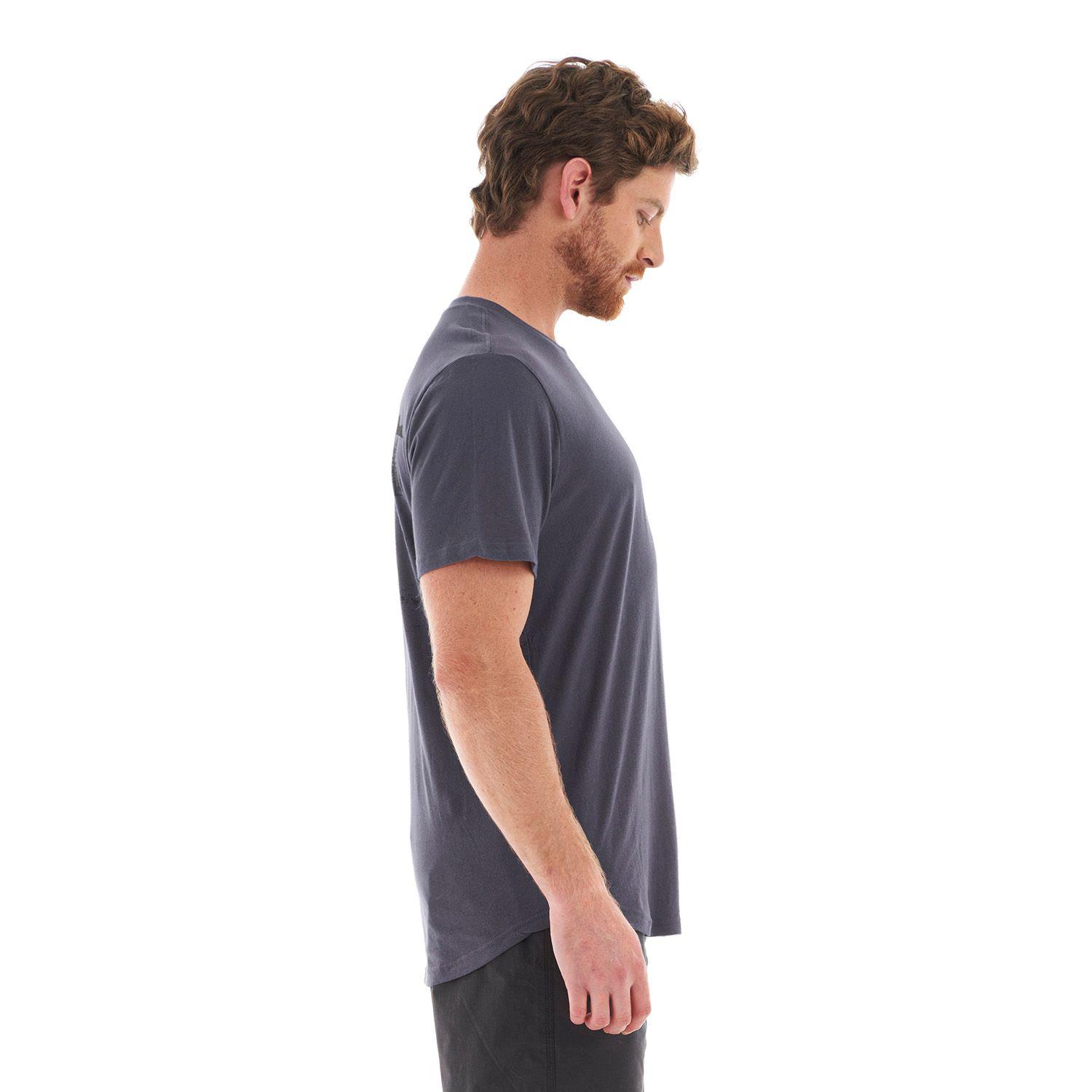 Polera Hombre Road Trip UV-Stop T-Shirt Azul Piedra Lippi-3