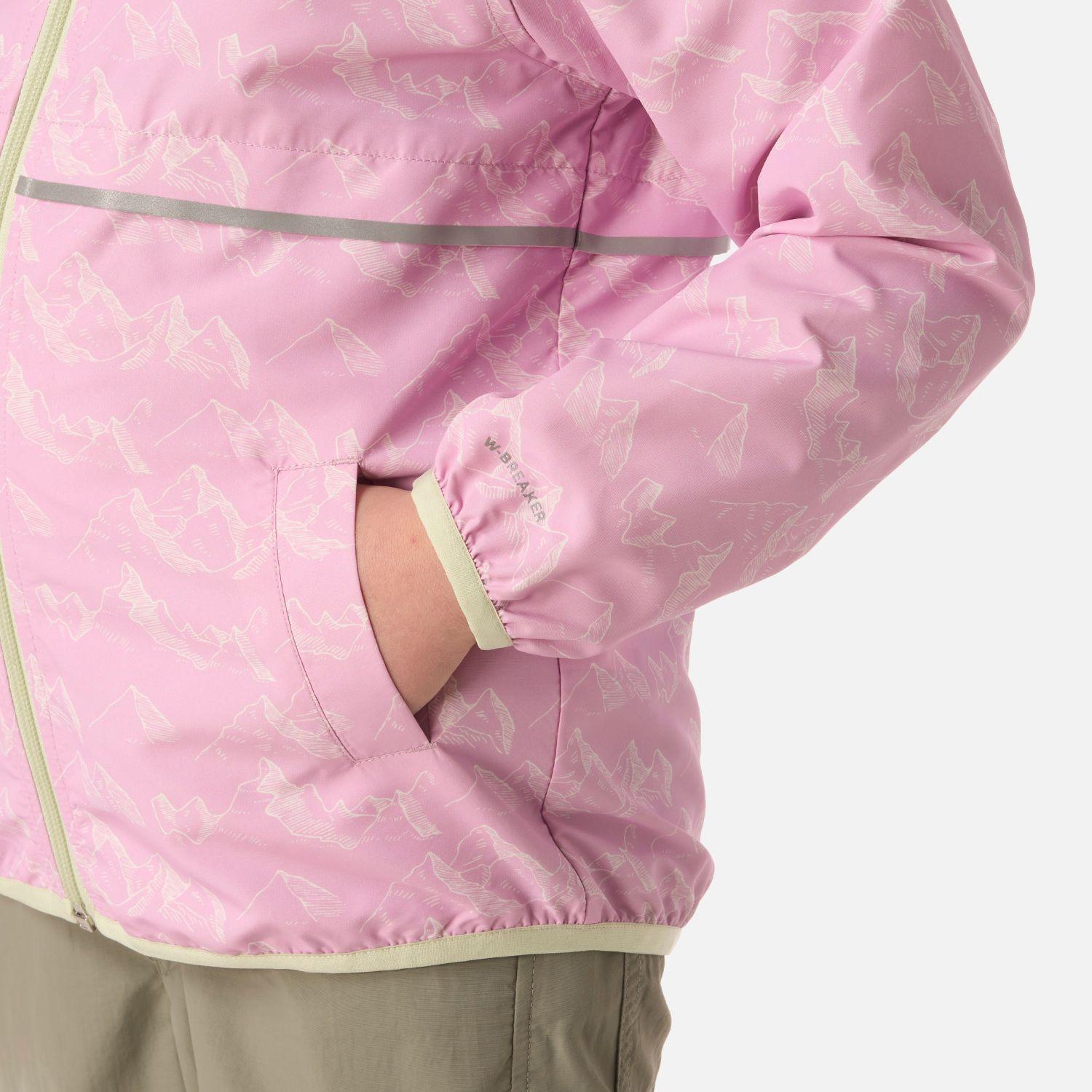 Chaqueta Niña Nightfall Windbreaker Hoody Jacket Print Rosa Lippi V26-4