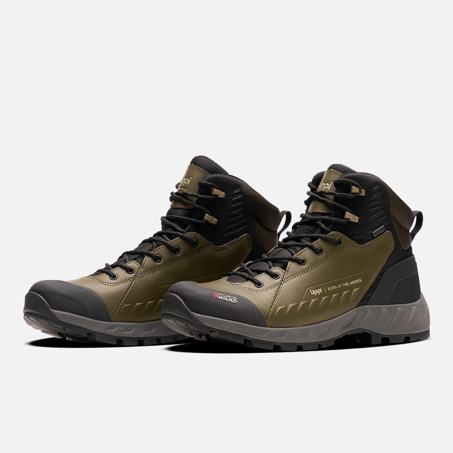 Botín Hombre Tronador Verde Militar Lippi V26-3