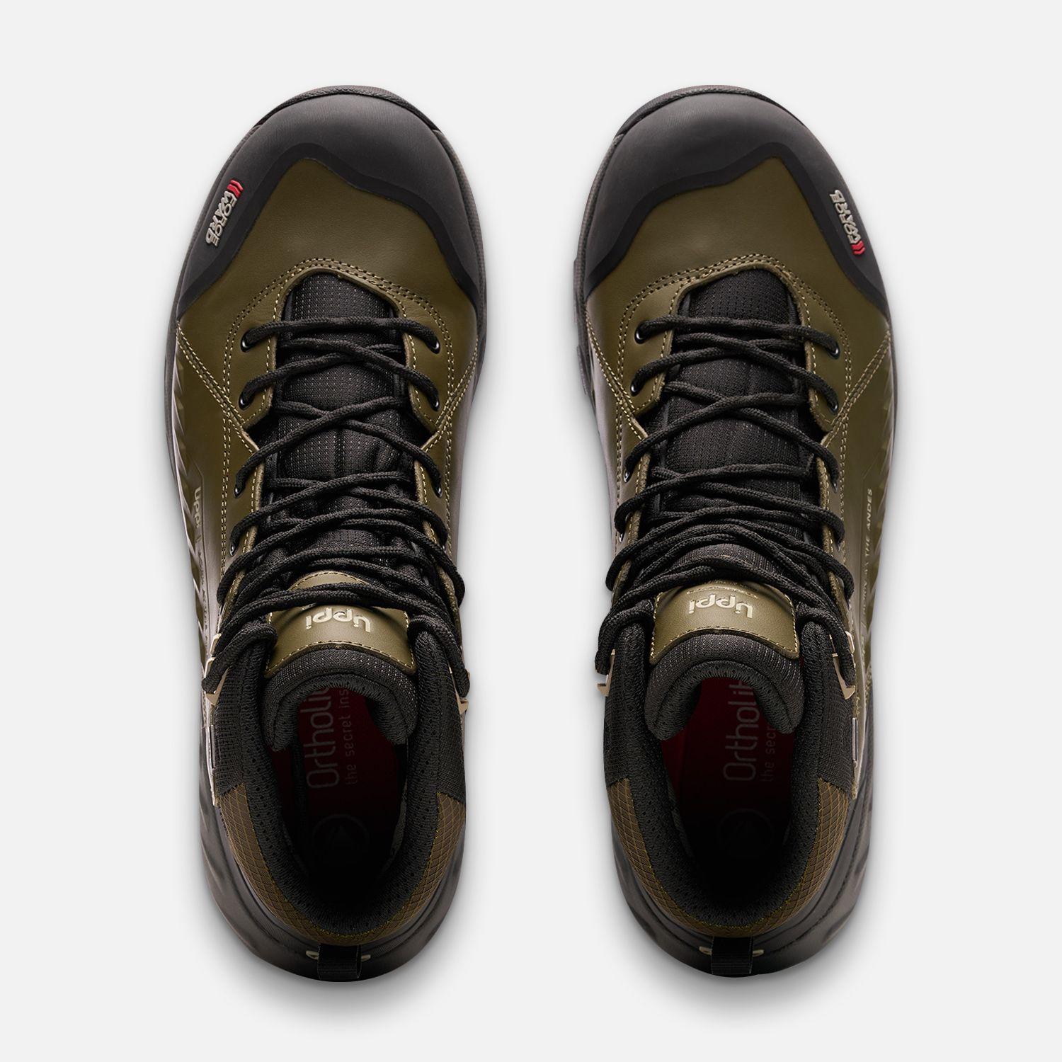 Botín Hombre Tronador Verde Militar Lippi V26-5