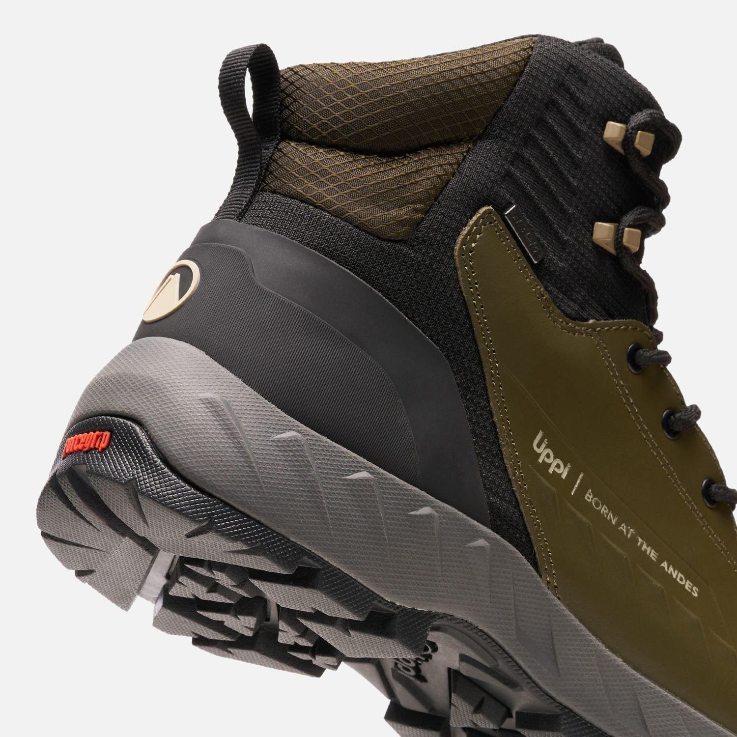 Botín Hombre Tronador Verde Militar Lippi V26-7