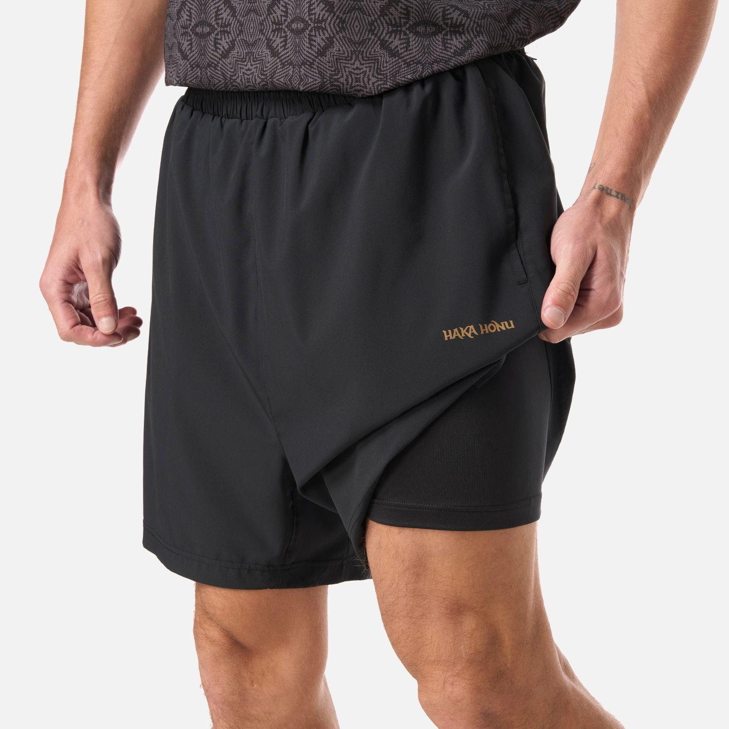 Short  Hombre Canchero Negro Haka Honu V26-4