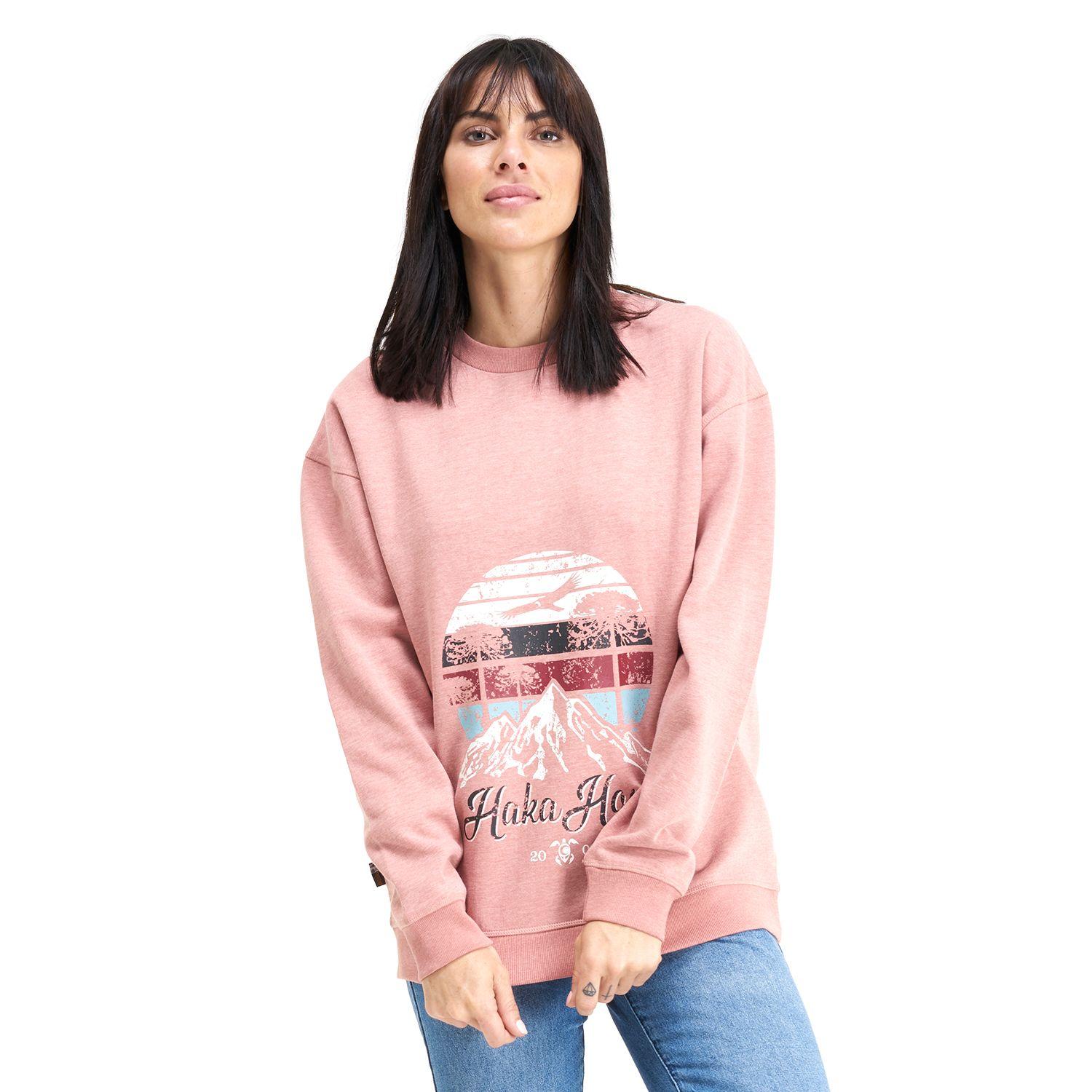 Poleron Mujer Peliculyon Rosado Haka Honu-1
