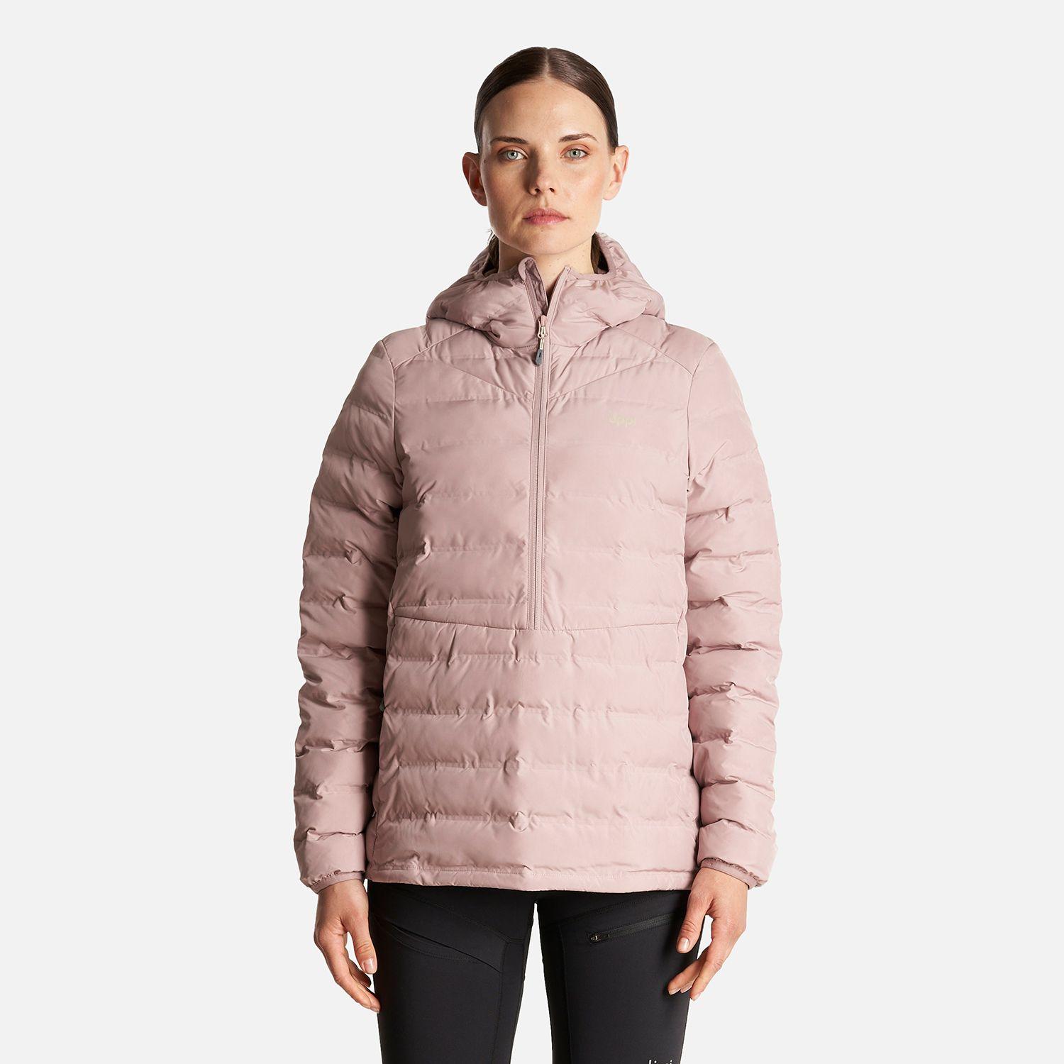 Chaqueta Mujer Snowmass Steam-Pro 14 zip Rosa Claro Lippi-1