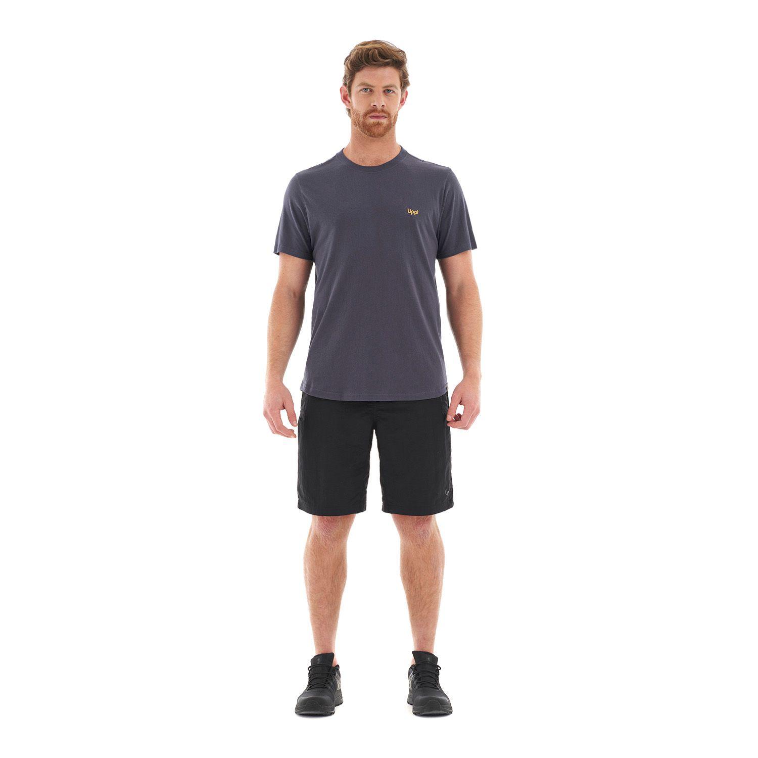 Polera Hombre Hikers UV-Stop T-Shirt Azul Piedra Lippi-7