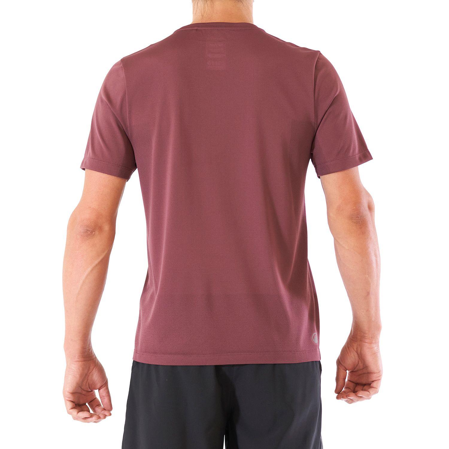 Polera Hombre B Ready Seamless T-Shirt Rojo Oscuro Lippi-6