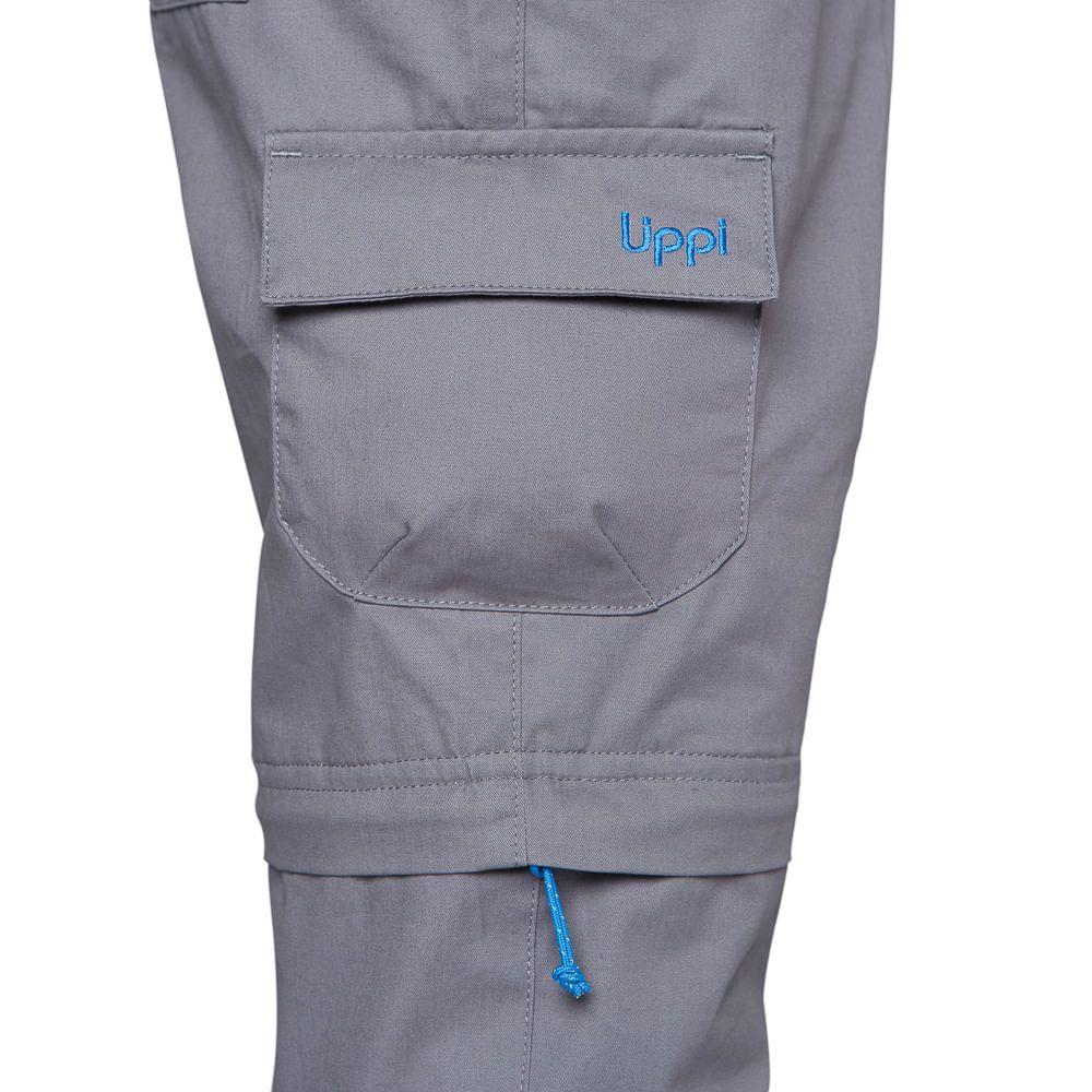 Pantalon Niño Cotton Canvas Mix-2 Pants Gris Oscuro Lippi-3