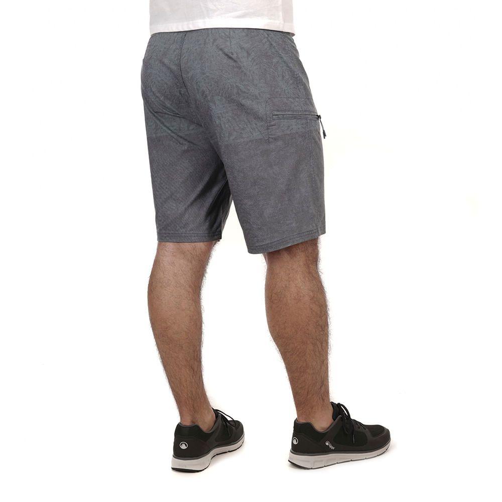 Traje de Baño Hombre Shark Boardshort Print Verde Lippi-2