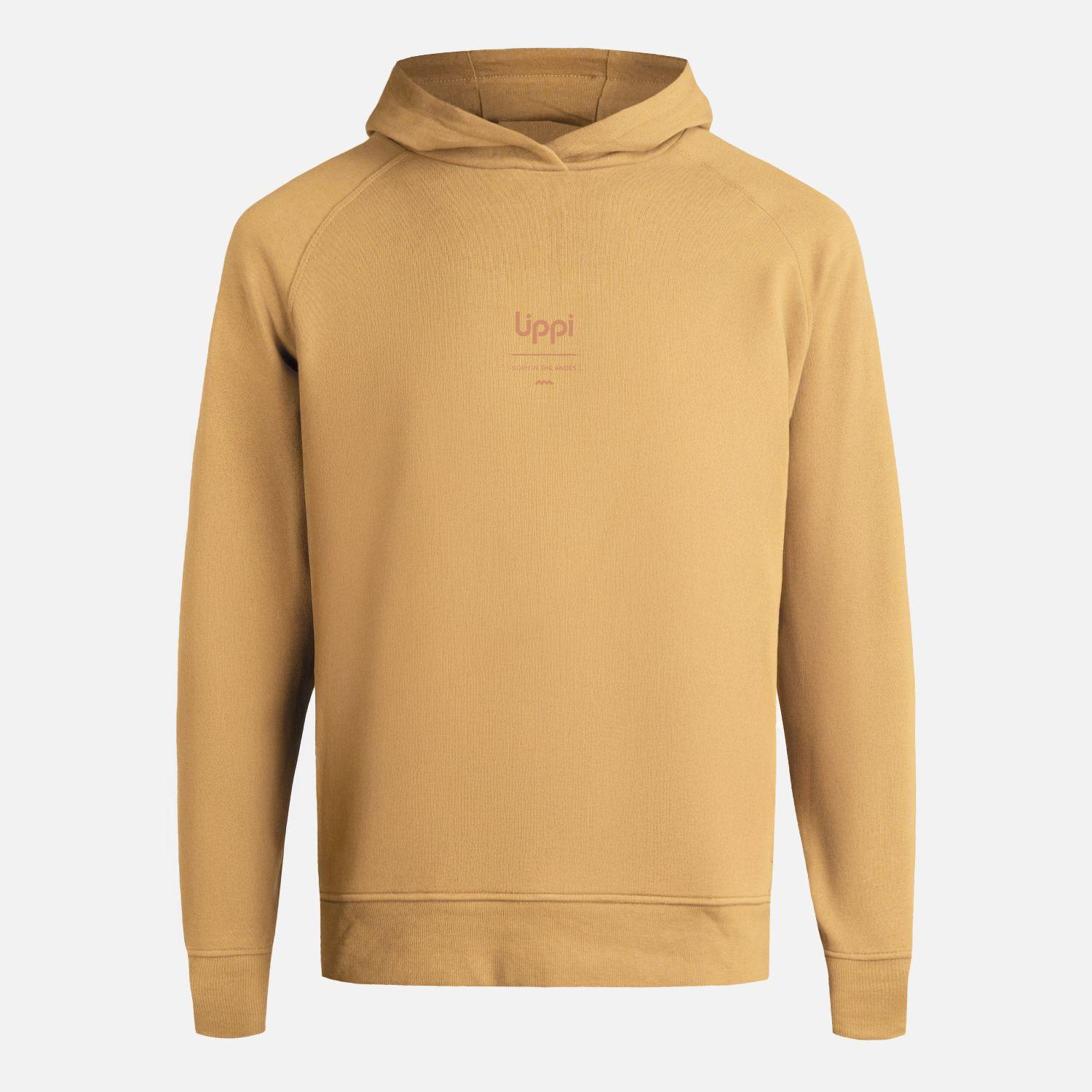 Polerón Hombre Ulmo Light Hoody Sweatshirt Mostaza Lippi V26-6