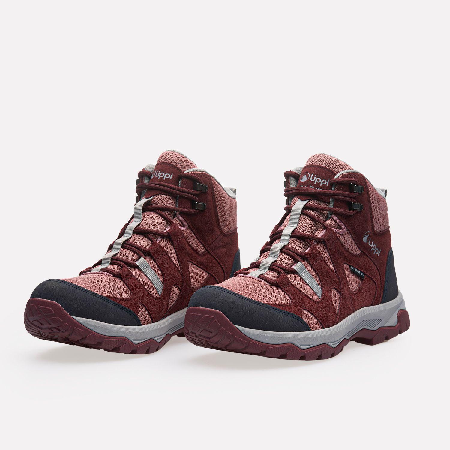 Botín Mujer Tellus Mid Rosa Oscuro Lippi I24-2