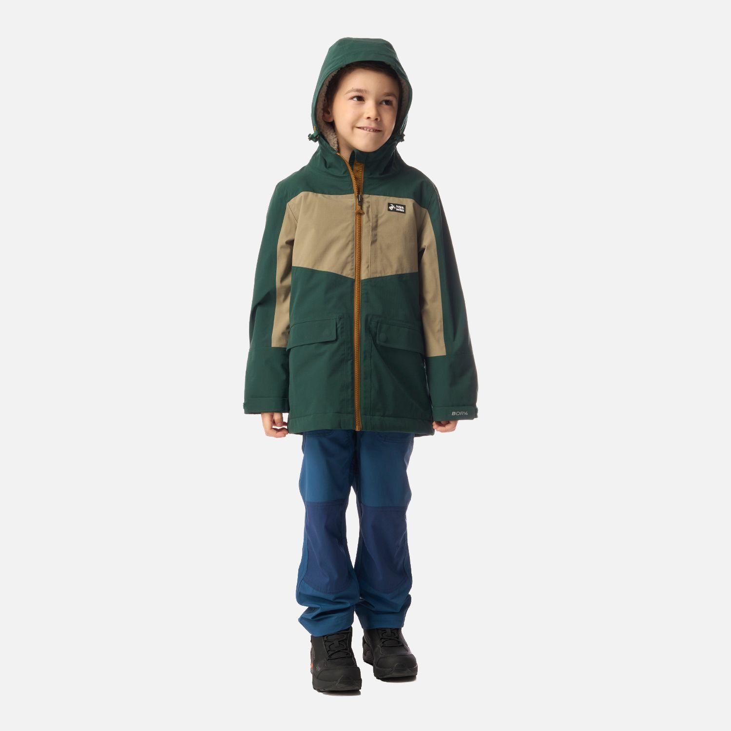 Chaqueta Niño Mini Diluvio Esmeralda Haka Honu I26-5