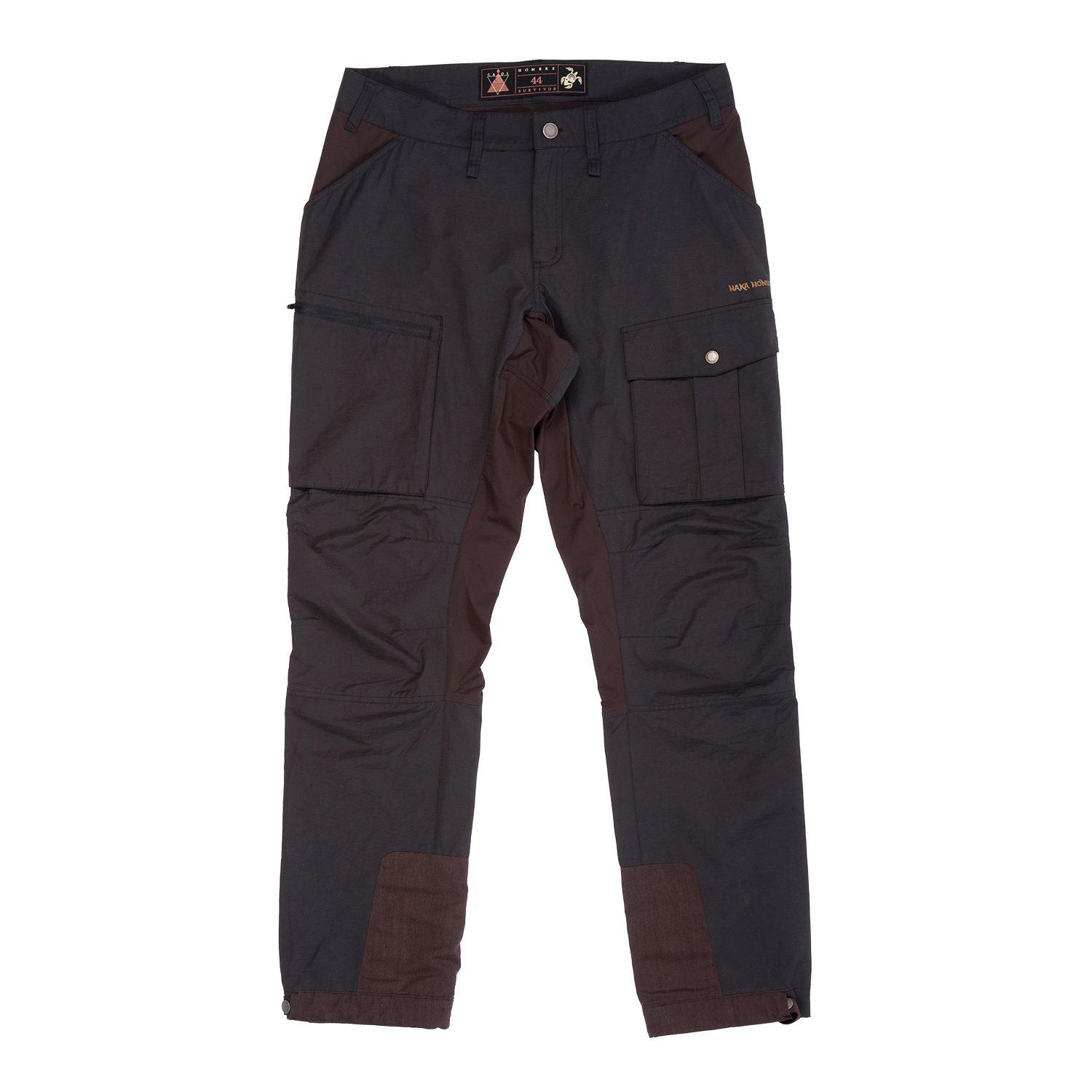 Pantalon Hombre Boina Negra Negro Haka Honu I20-0