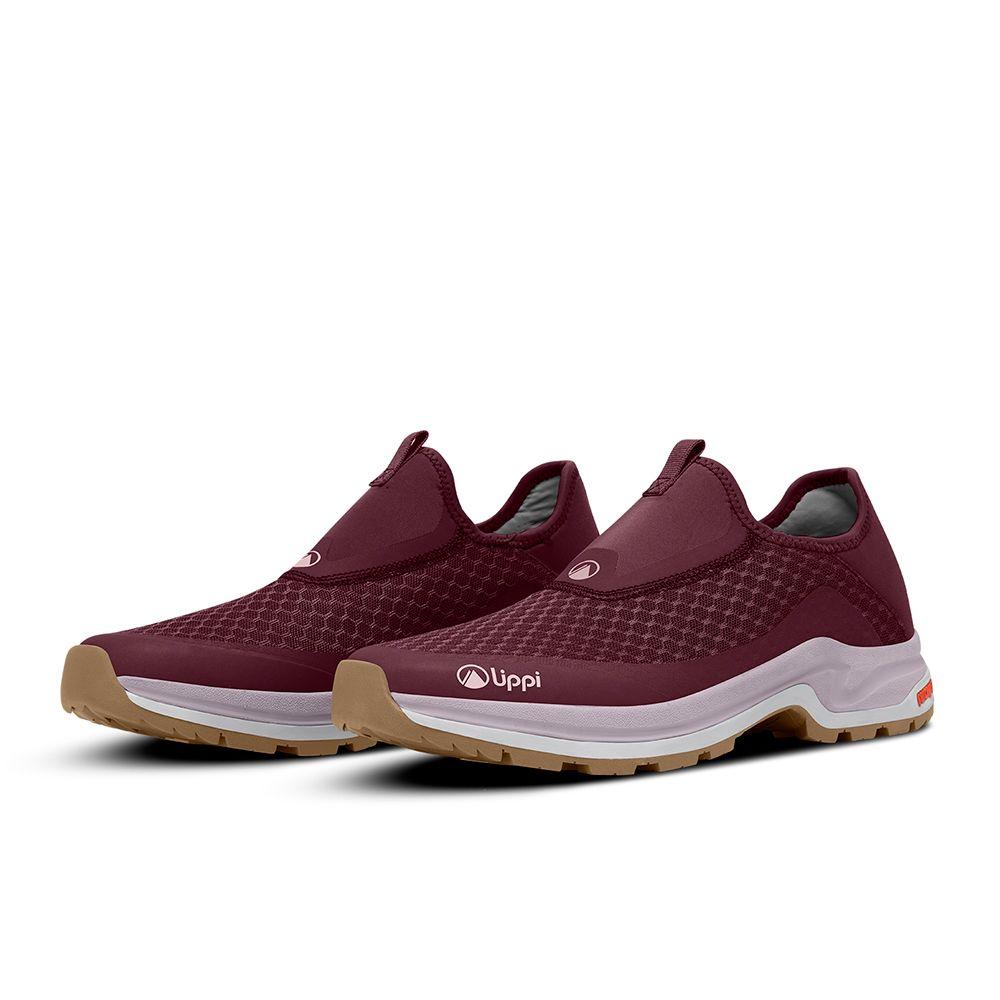 Zapatilla Mujer Panal III Burdeo Lippi-3