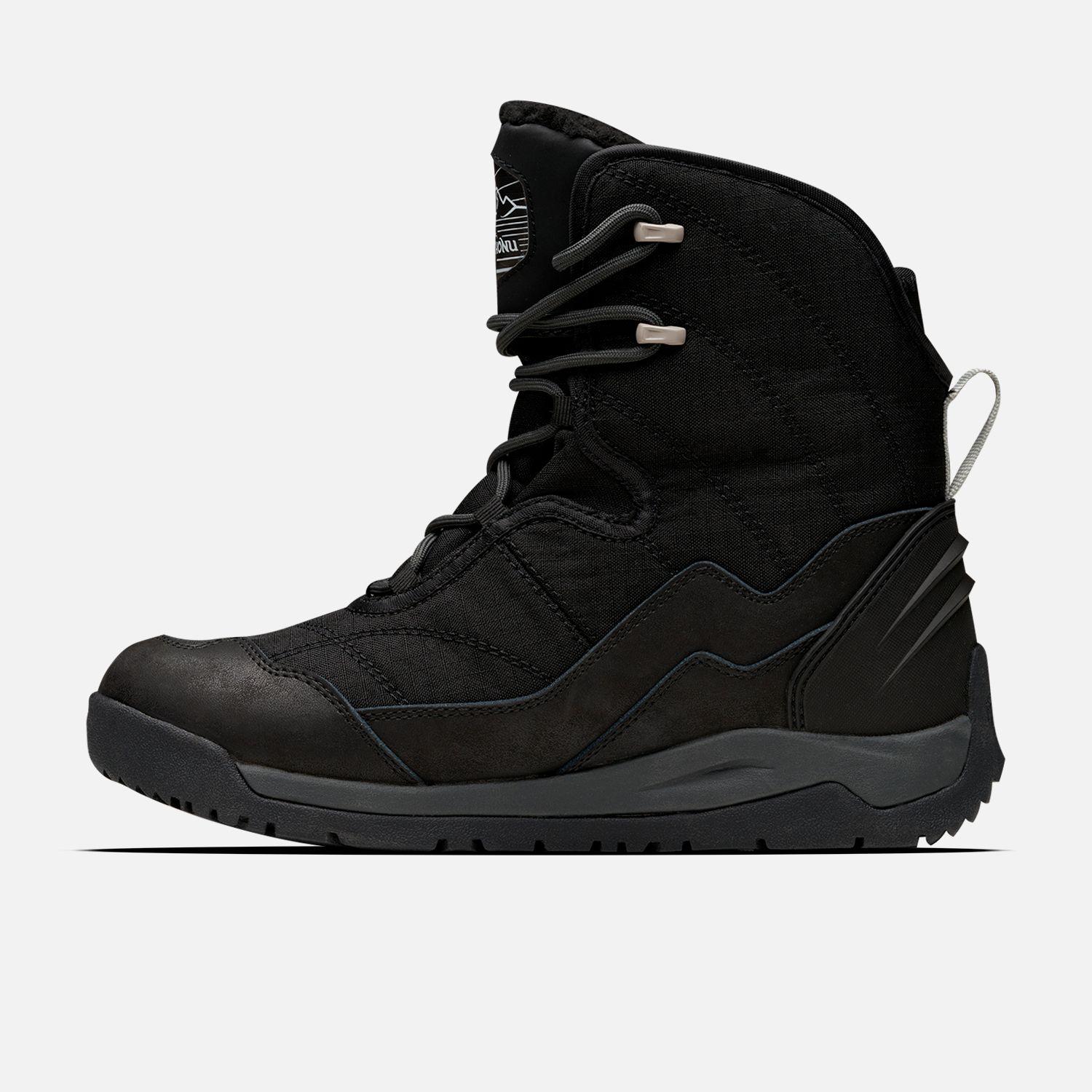 Bota Mujer  Loba Baja Negro Haka Honu-1