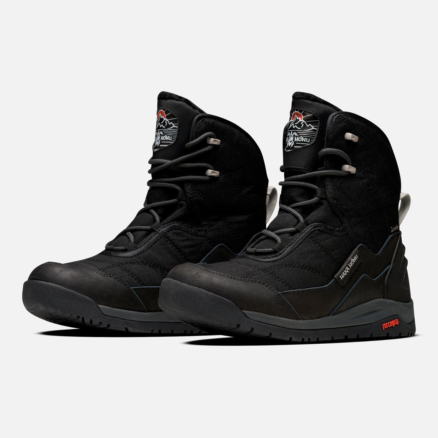 Bota Mujer  Loba Baja Negro Haka Honu-3